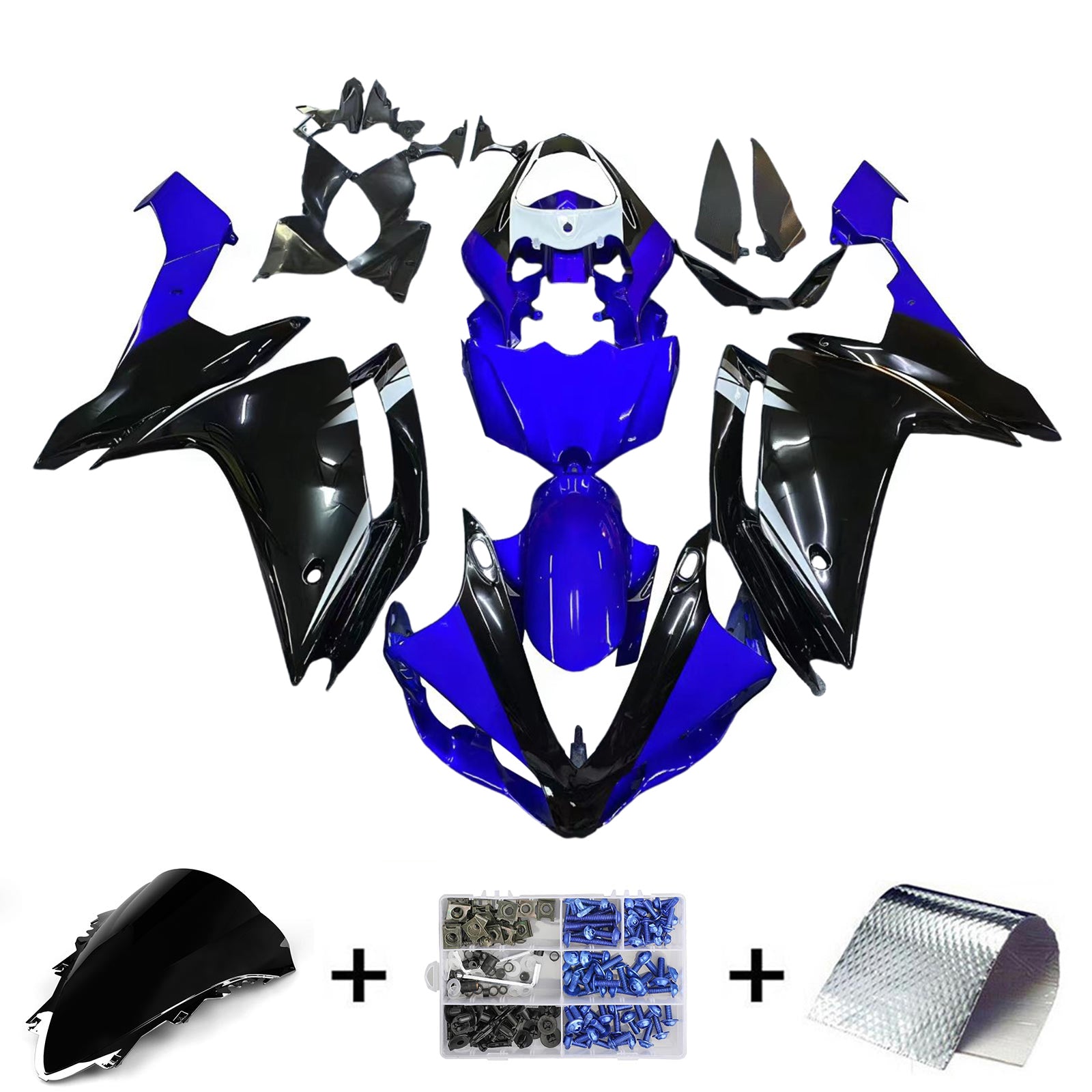 Kit carena Amotopart per Yamaha YZF 1000 R1 2007-2008 generico