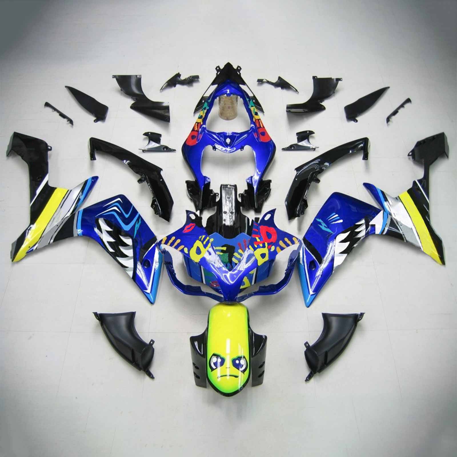 Kit de carénage Amotopart pour Yamaha YZF 1000 R1 2007-2008 générique