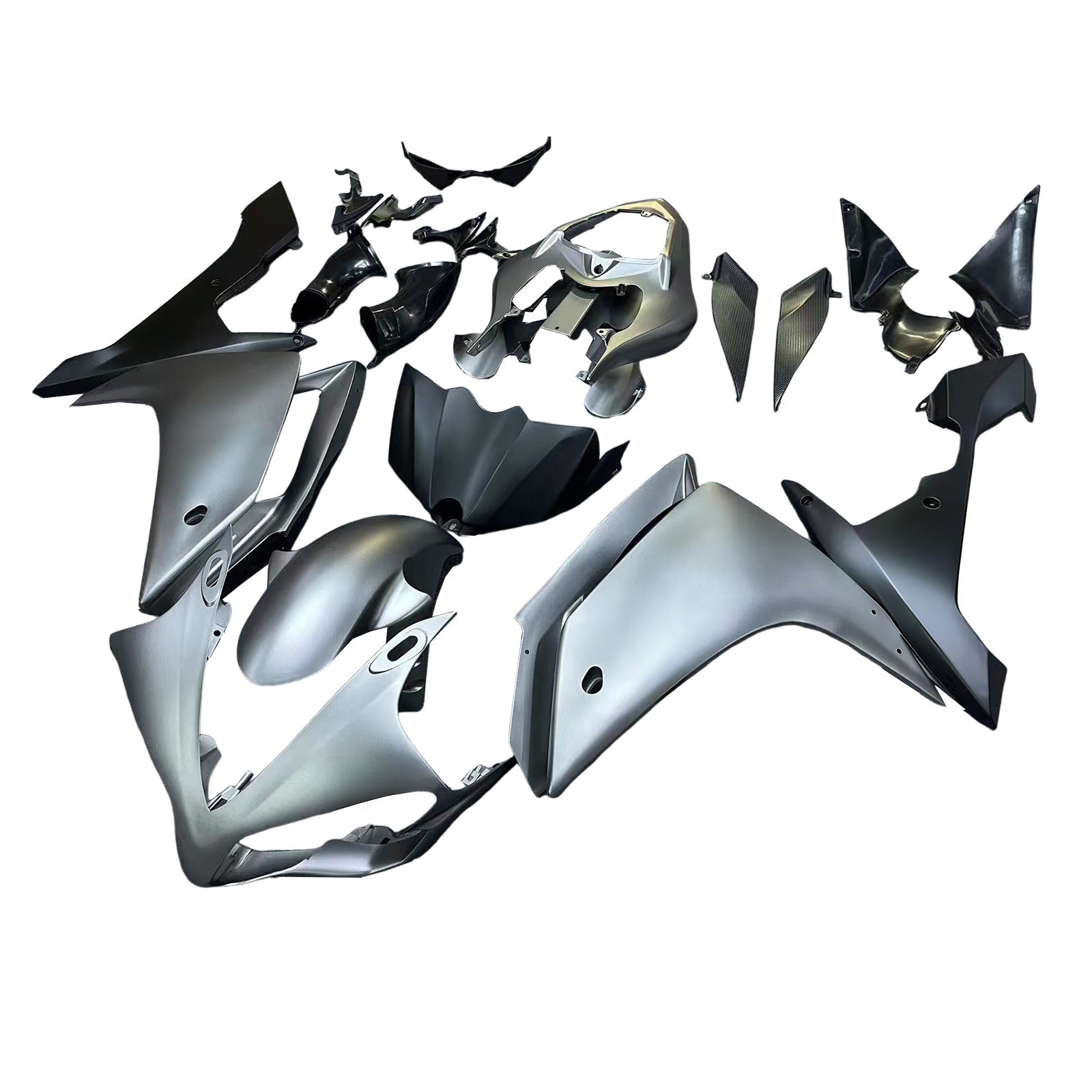 Amotopart Kit Carénage Yamaha YZF 1000 R1 2007-2008 Carrosserie Plastique ABS