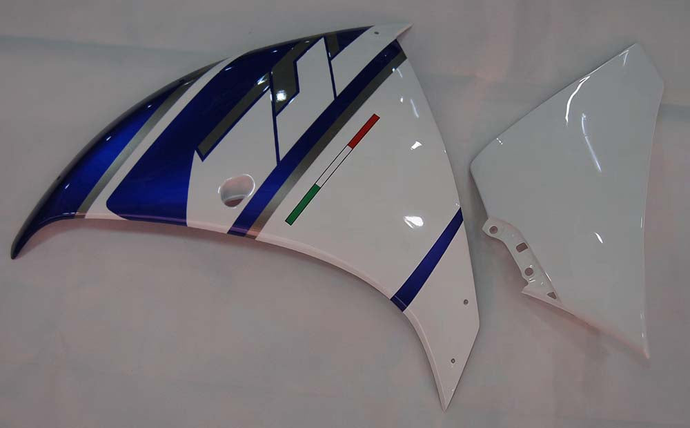 Carénages Amotopart 2009-2011 Yamaha YZF-R1 Blanc Bleu FIAT R1 Generic