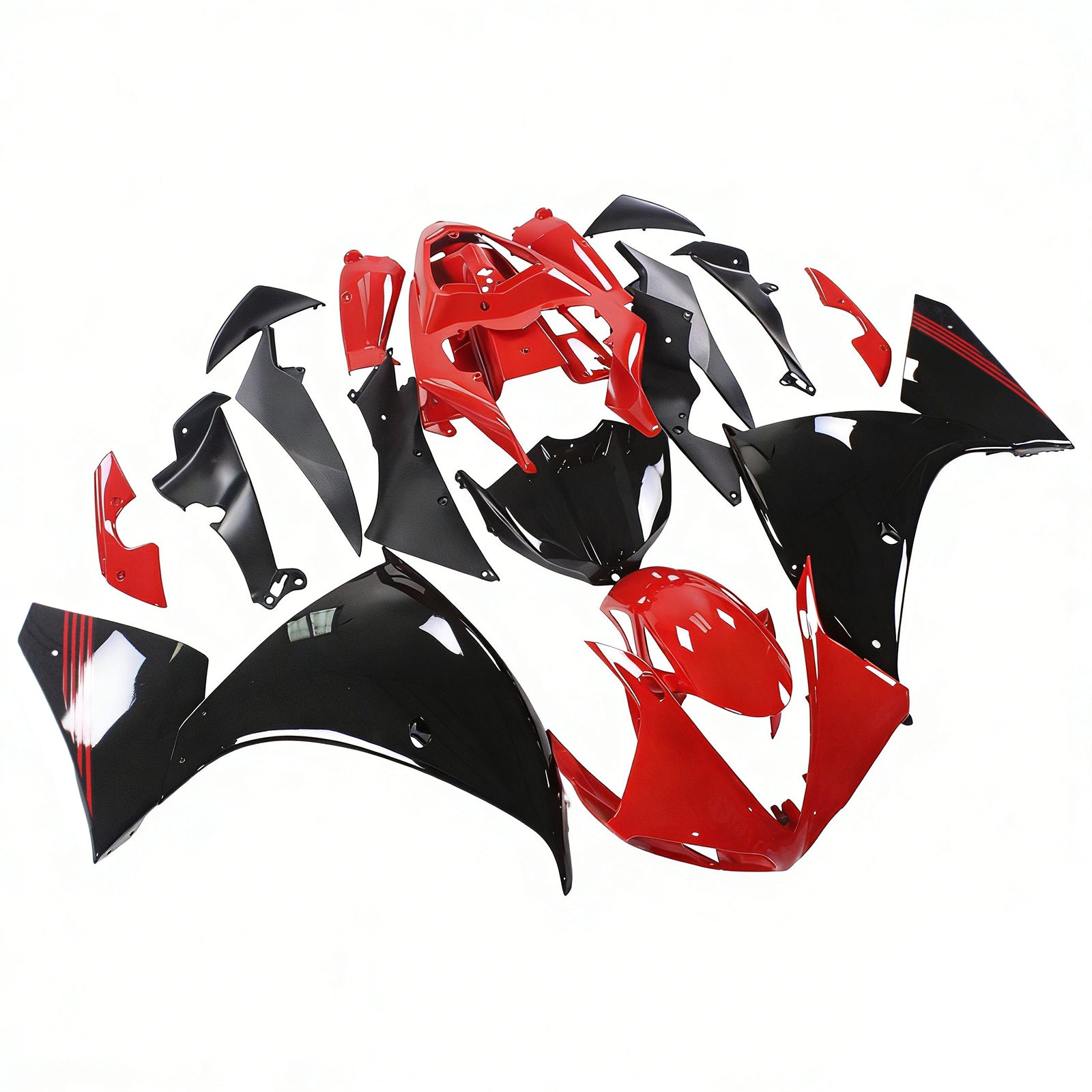 Kit de carénage Amotopart pour Yamaha YZF 1000 R1 2009-2011 générique