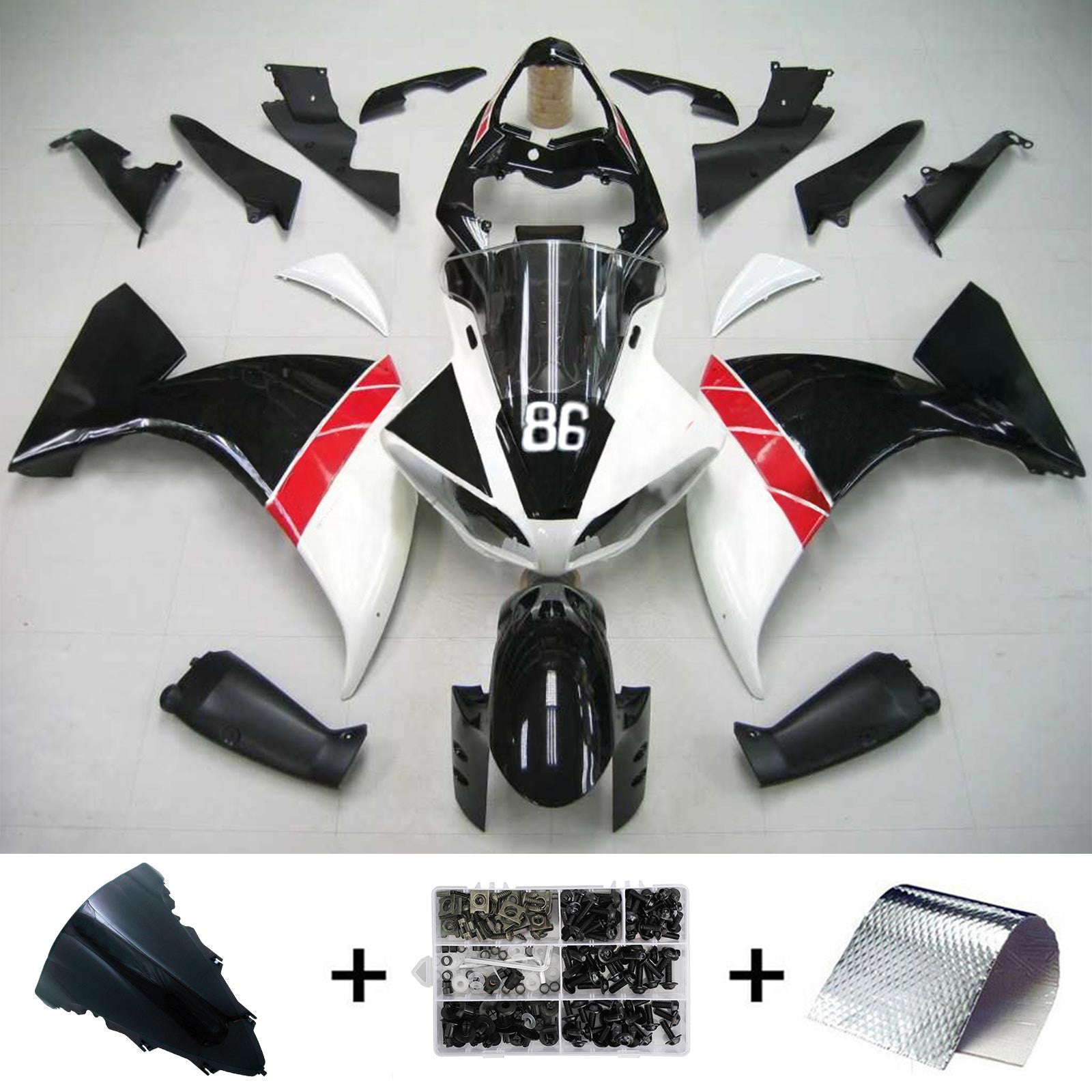 Amotopart suojasarja Yamaha YZF 1000 R1 2009-2011 geneeriselle