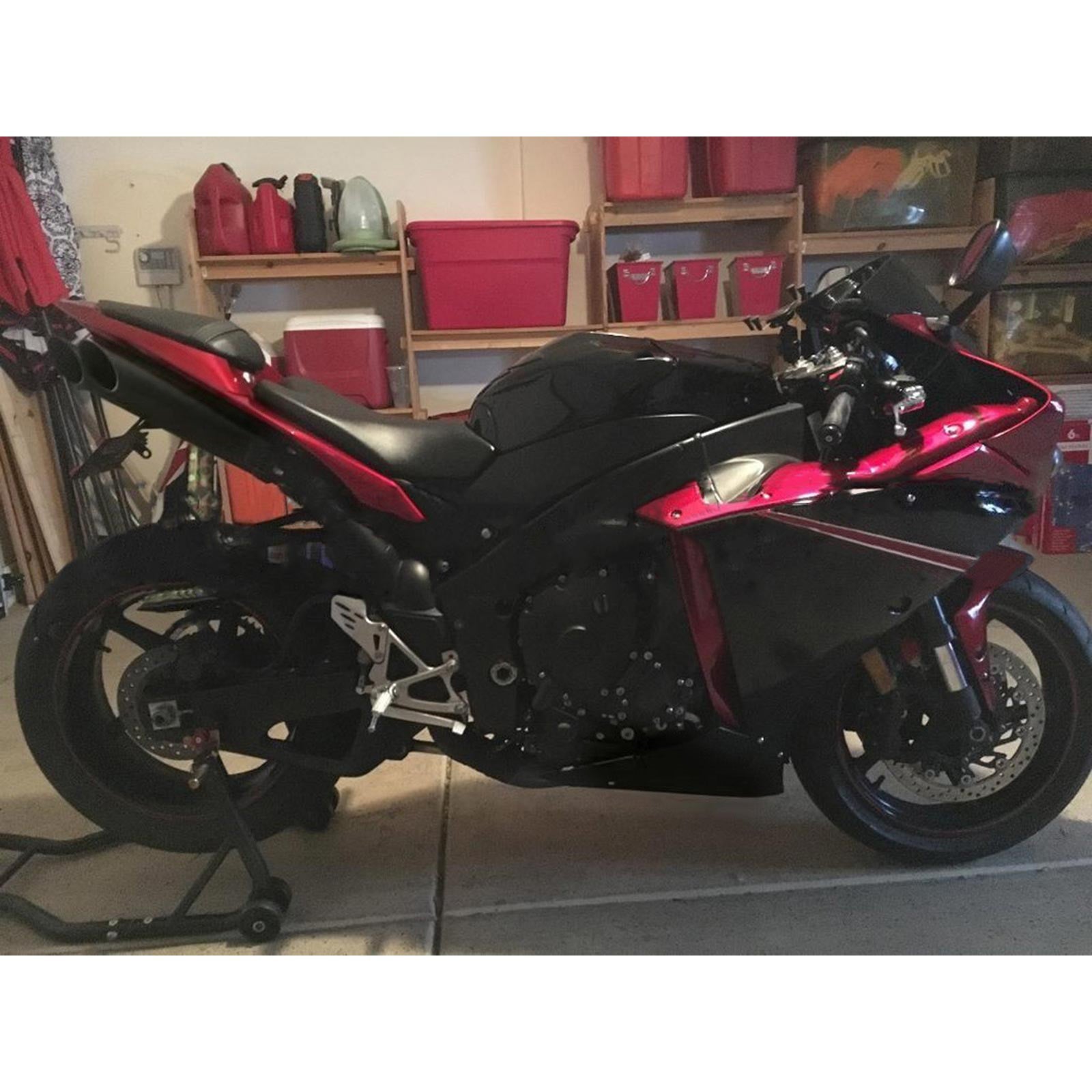Kit de carénage Amotopart pour Yamaha YZF 1000 R1 2009-2011 générique