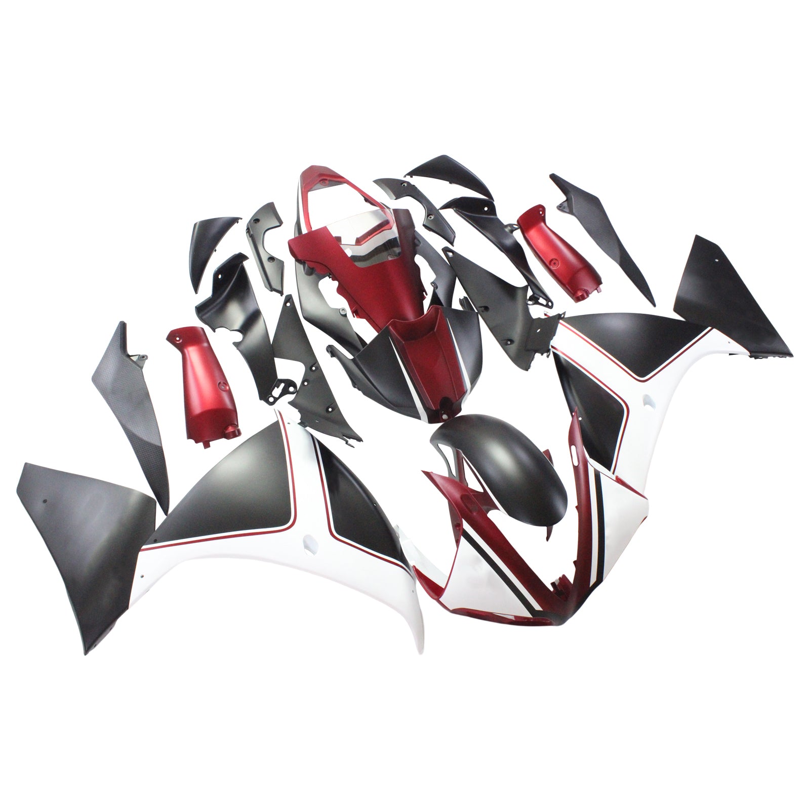 Kit de carénage Amotopart pour Yamaha YZF 1000 R1 2009-2011 générique