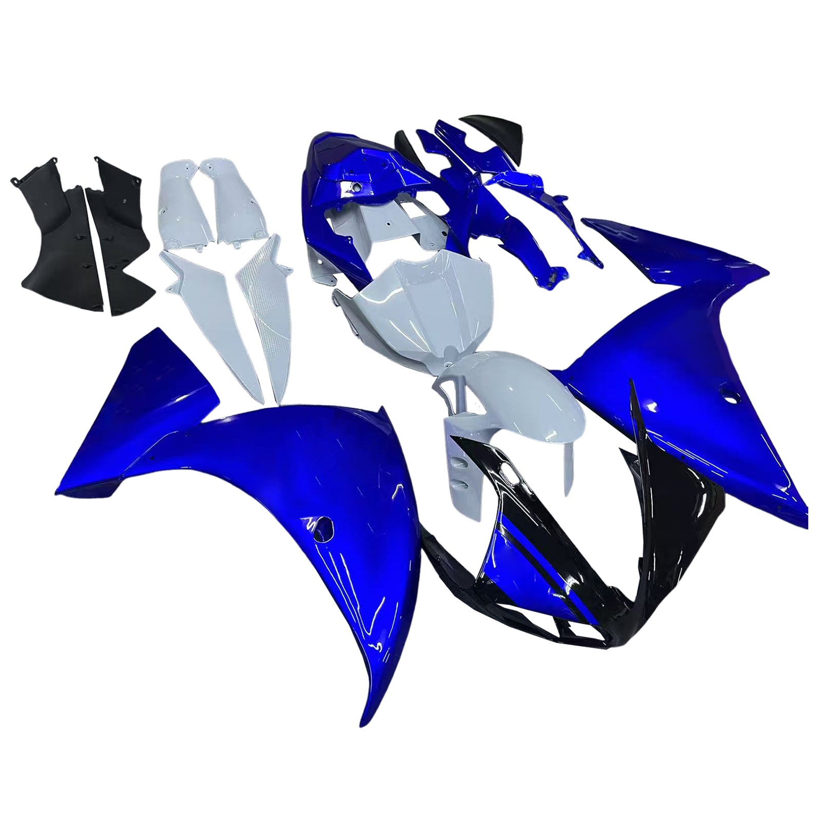 Amotopart Kit carena carrozzeria in plastica ABS per Yamaha YZF 1000 R1 2009-2011