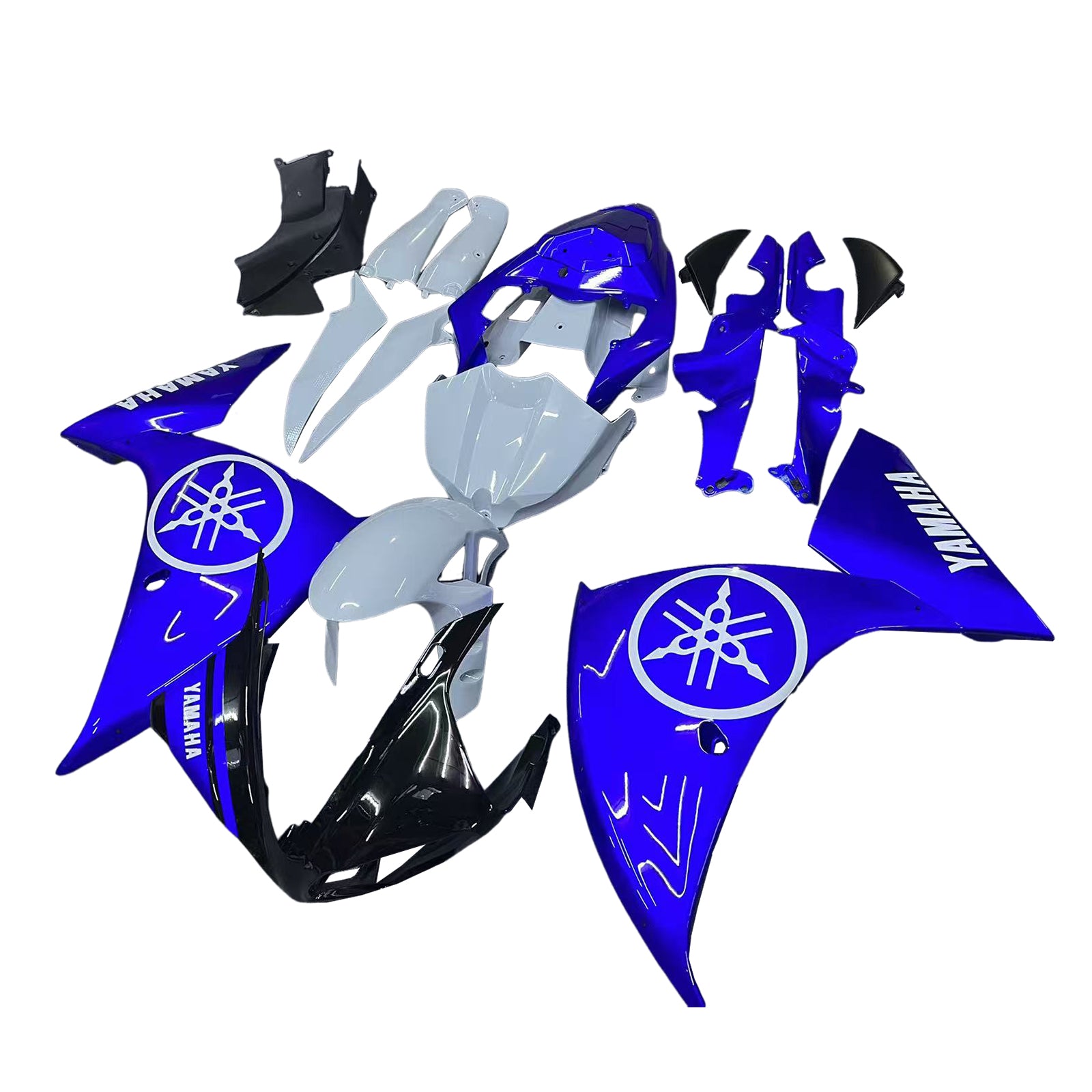 Amotopart Yamaha YZF 1000 R1 2009-2011 ABS muovinen korin suojasarja