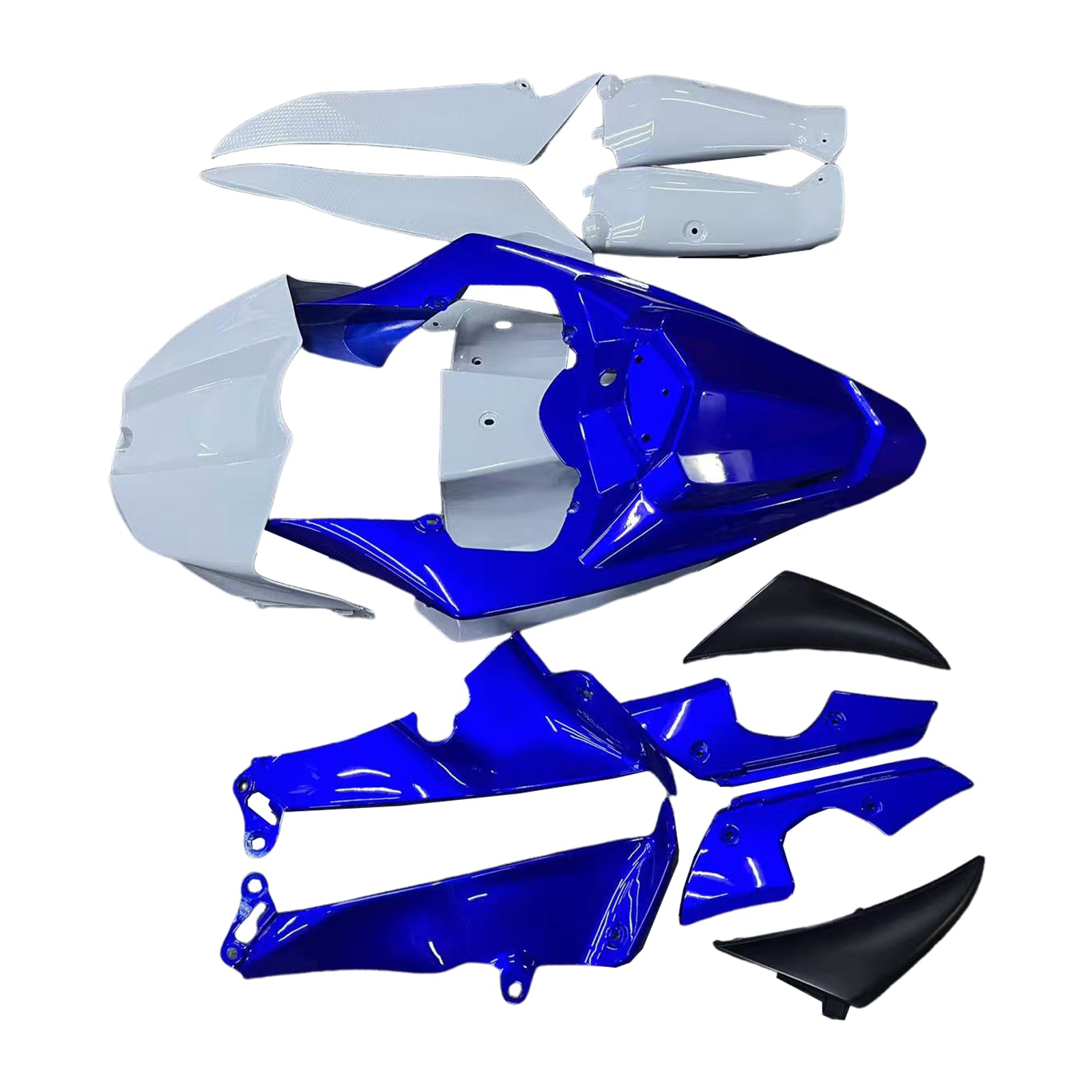 Amotopart Kit carena carrozzeria in plastica ABS per Yamaha YZF 1000 R1 2009-2011