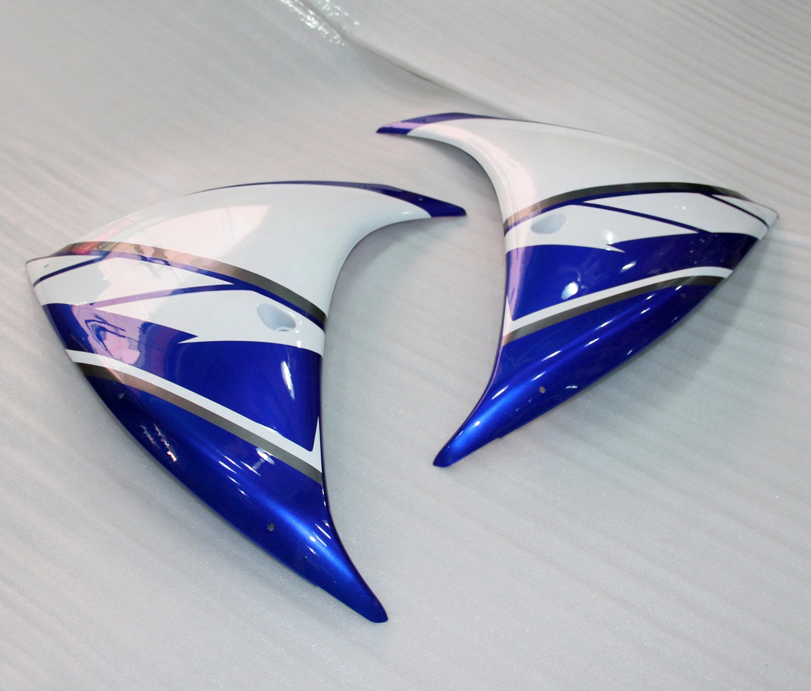Amotopart Muovisuojat 2012-2014 Yamaha YZF R1 Sininen Valkoinen FIAT Generic