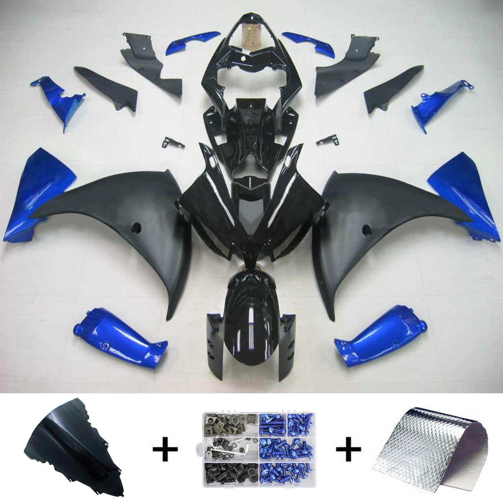 Zestaw owiewek Amotopart do Yamaha YZF 1000 R1 2012-2014 ogólny