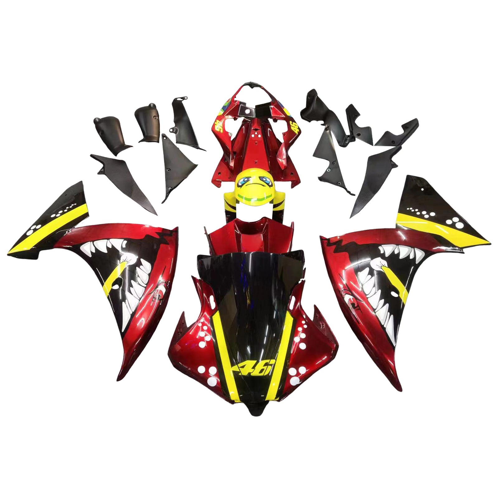 Amotopart suojasarja Yamaha YZF 1000 R1 2012-2014 geneeriselle