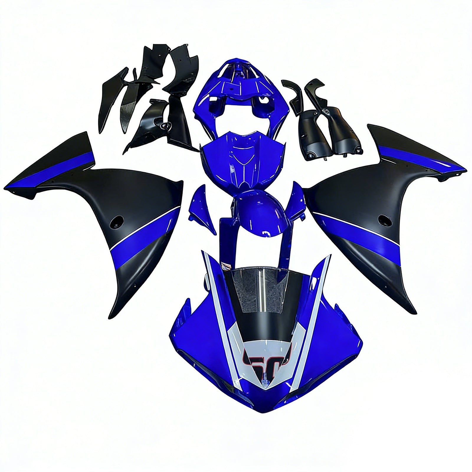 Kit de carénage Amotopart pour Yamaha YZF 1000 R1 2012-2014 générique