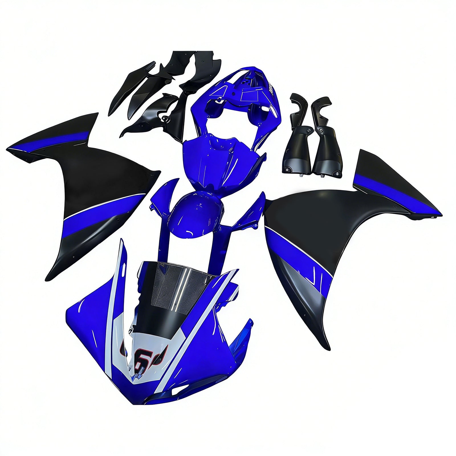 Kit de carénage Amotopart pour Yamaha YZF 1000 R1 2012-2014 générique