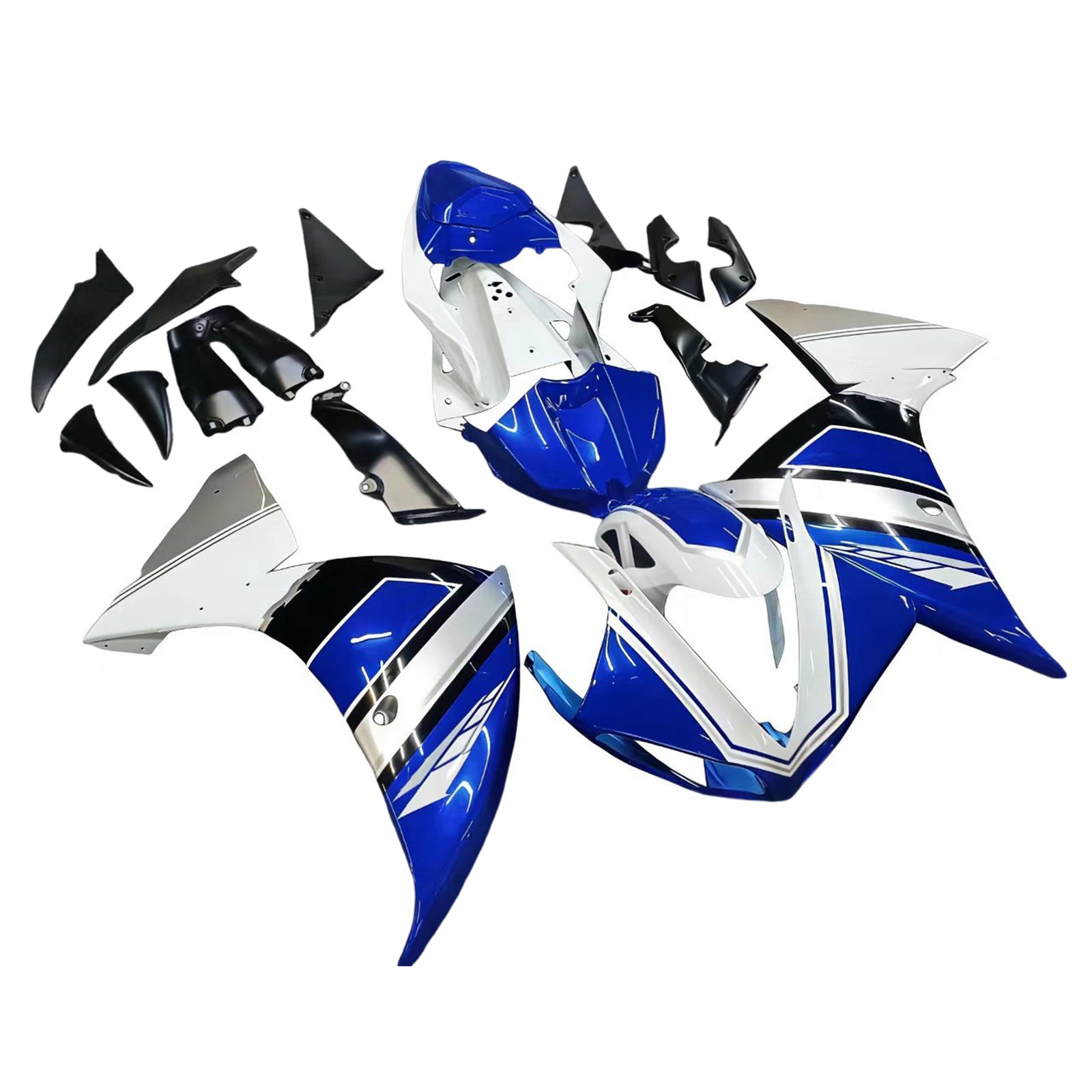 Ruiskutussuojasarja Yamaha YZF-R1 2012-2014 ABS muovinen kori