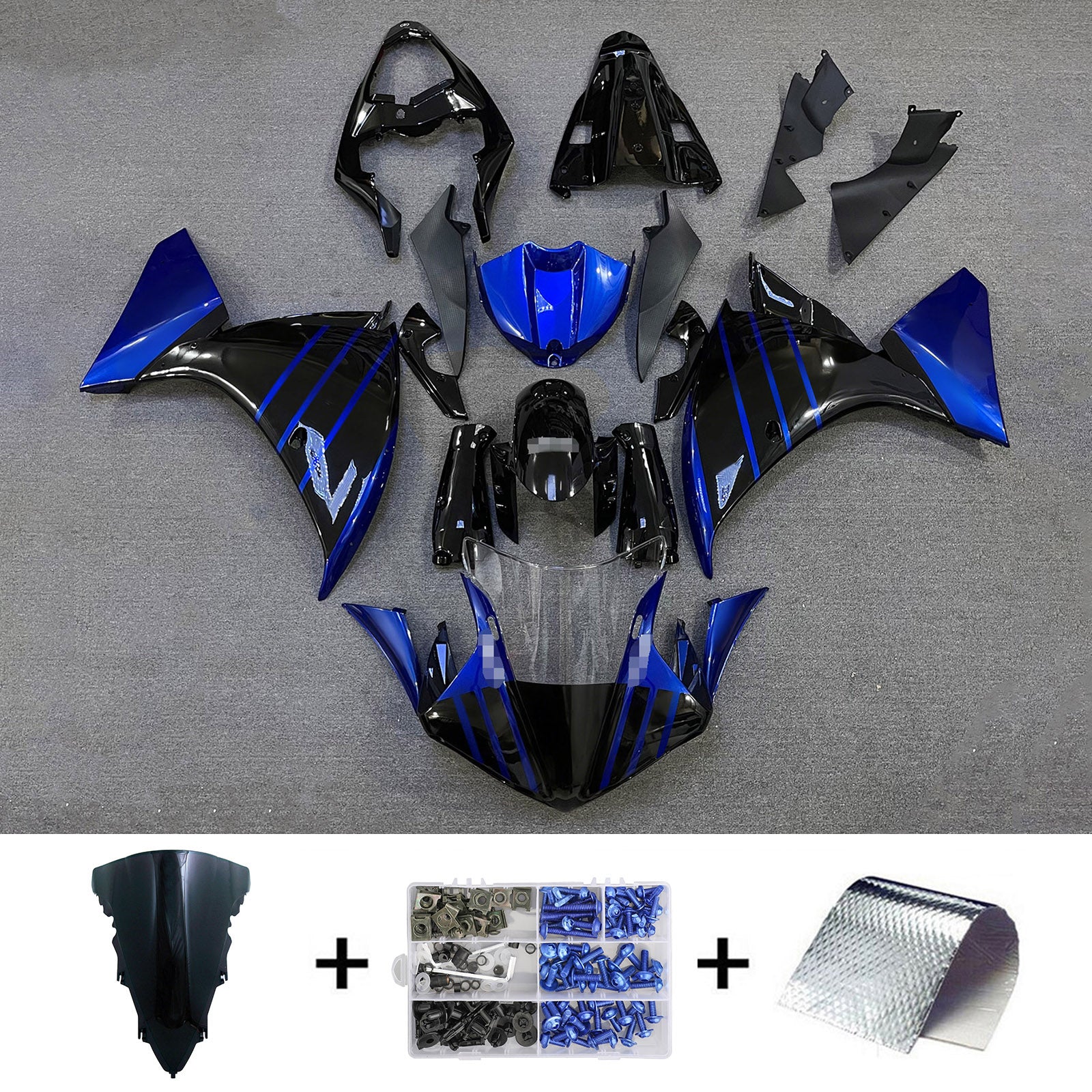 Yamaha YZF-R1 2012-2014 komplet za vbrizgavanje, plastična karoserija ABS
