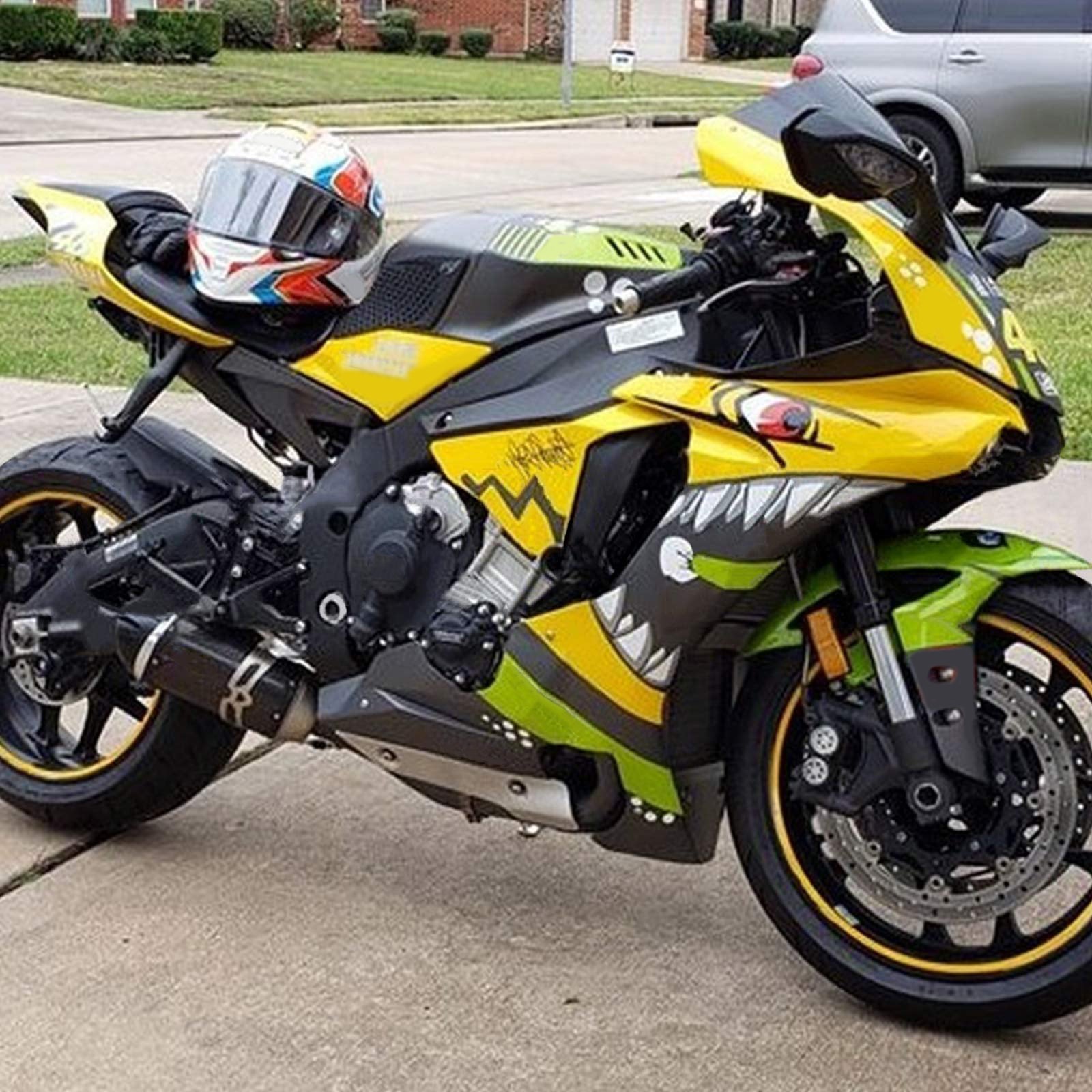 Kit de carénage Amotopart pour Yamaha YZF 1000 R1 2015-2019 générique