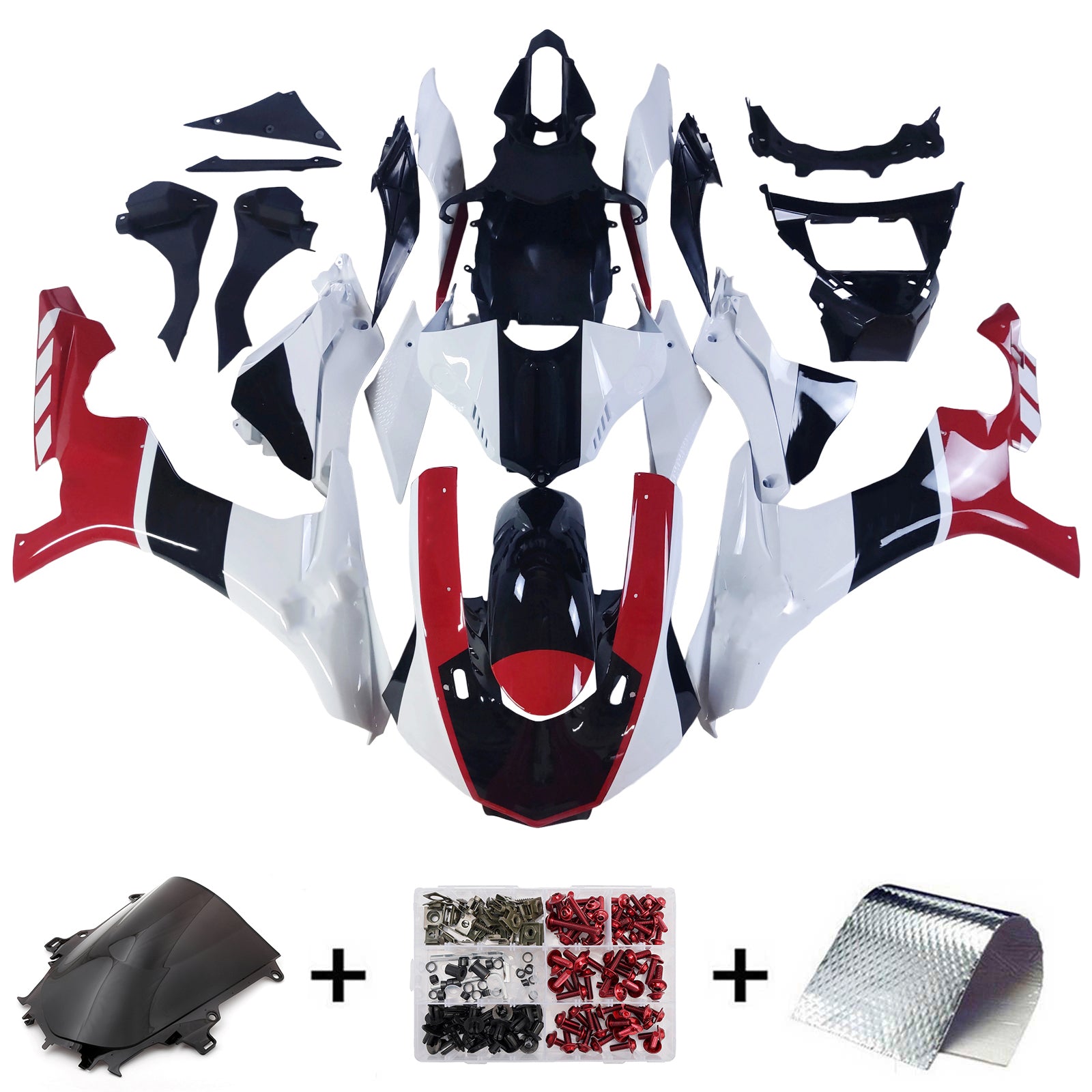 Kit de carénage Amotopart pour Yamaha YZF 1000 R1 2015-2019 générique