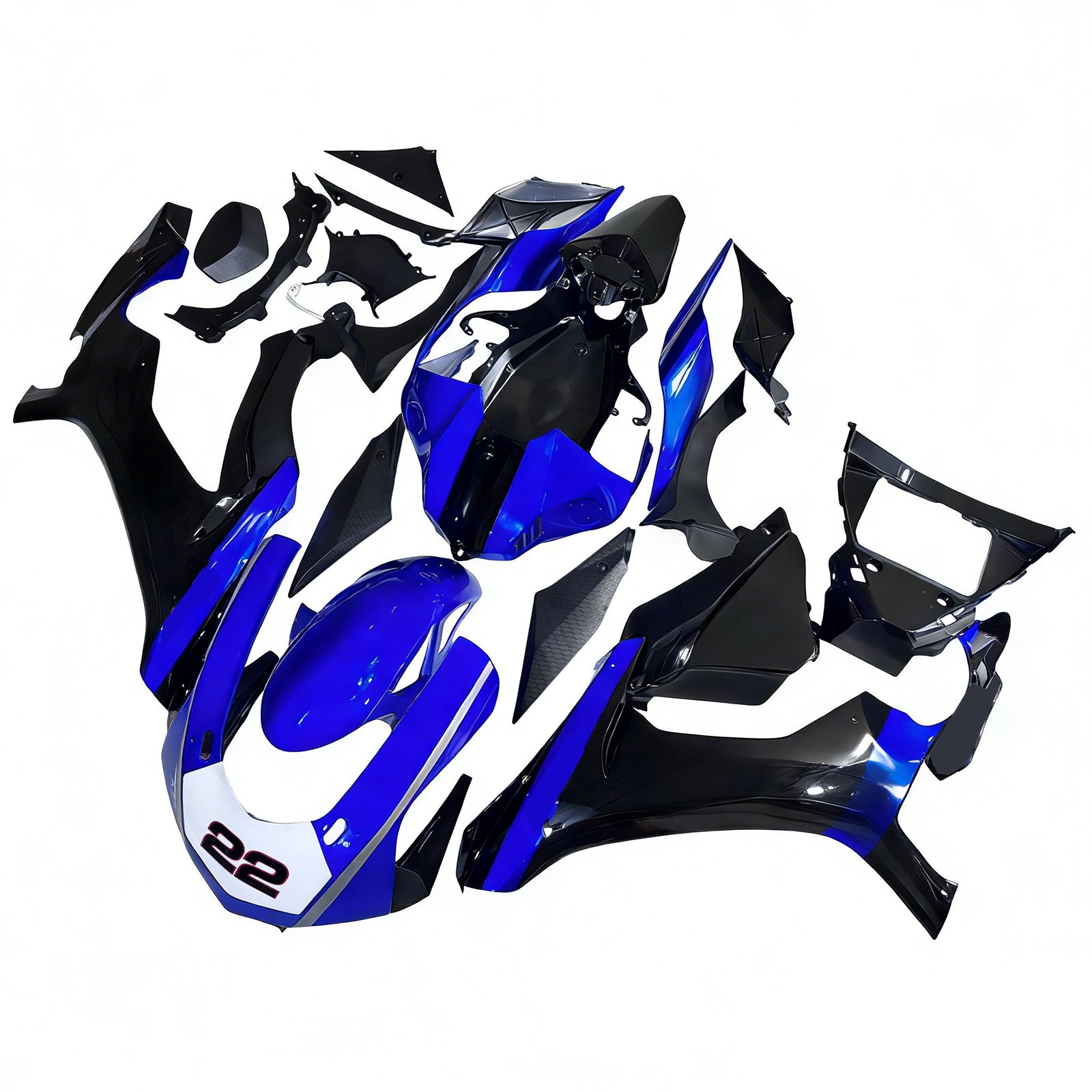 Kit de carenado de inyección, carrocería de plástico ABS para Yamaha YZF 1000 R1 2015-2019