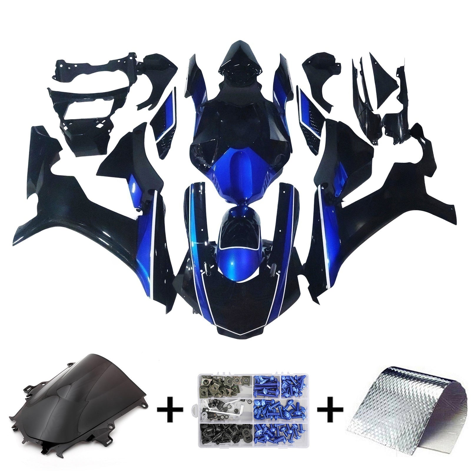 Kit de carénage en plastique ABS pour Yamaha YZF 1000 R1 2015-2019
