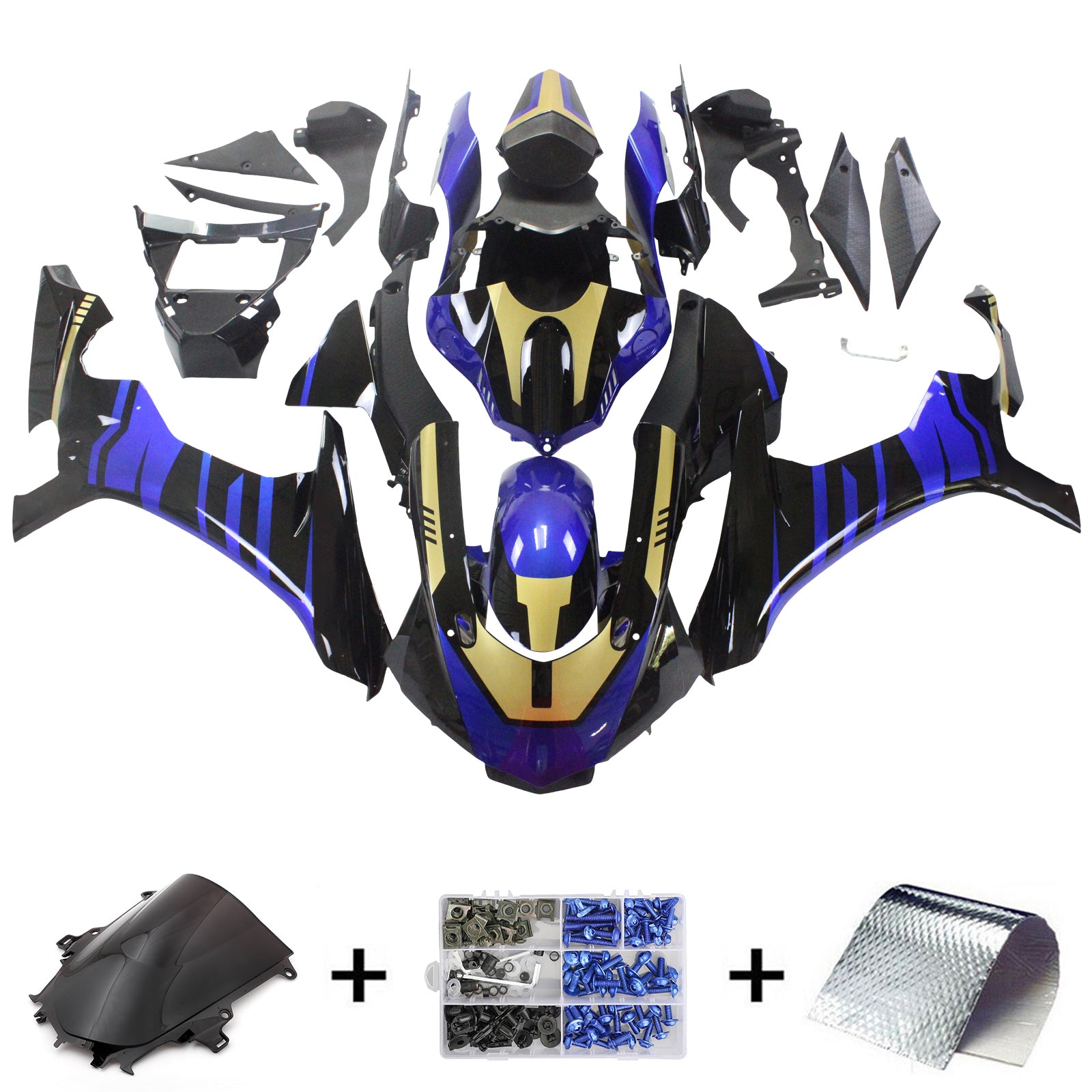 Kit carena Amotopart per Yamaha YZF 1000 R1 2015-2019 generico
