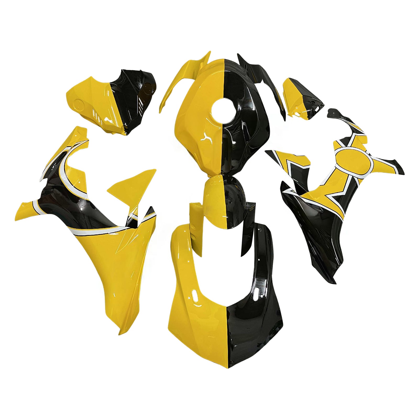 Zestaw owiewek z wtryskiem tworzywa ABS do Yamaha YZFR1 YZF-R1 2015-2019