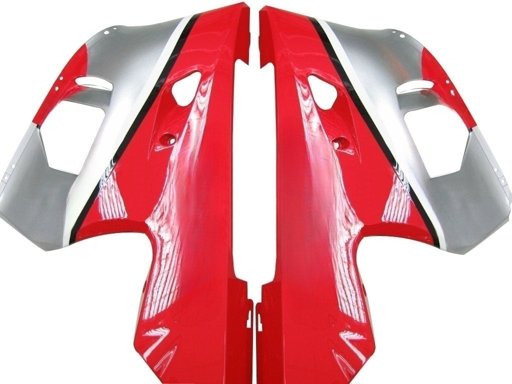 Carénages Amotopart 1998-2002 Yamaha YZF-R6 Argent Rouge Fortuna R6 Generic