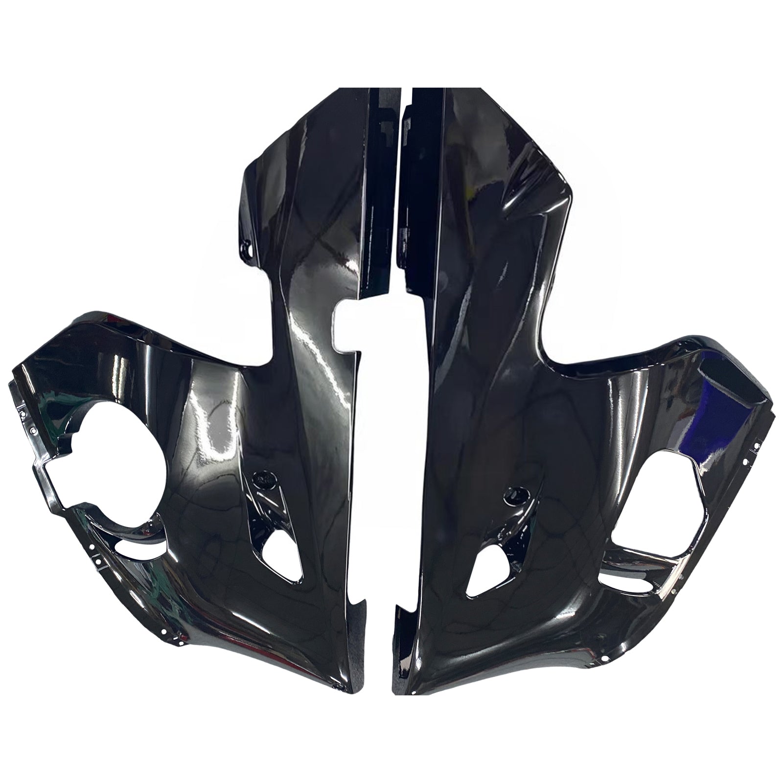 Carénages Amotopart 1998-2002 Yamaha YZF-R6 Bleu Noir Champions R6 Generic