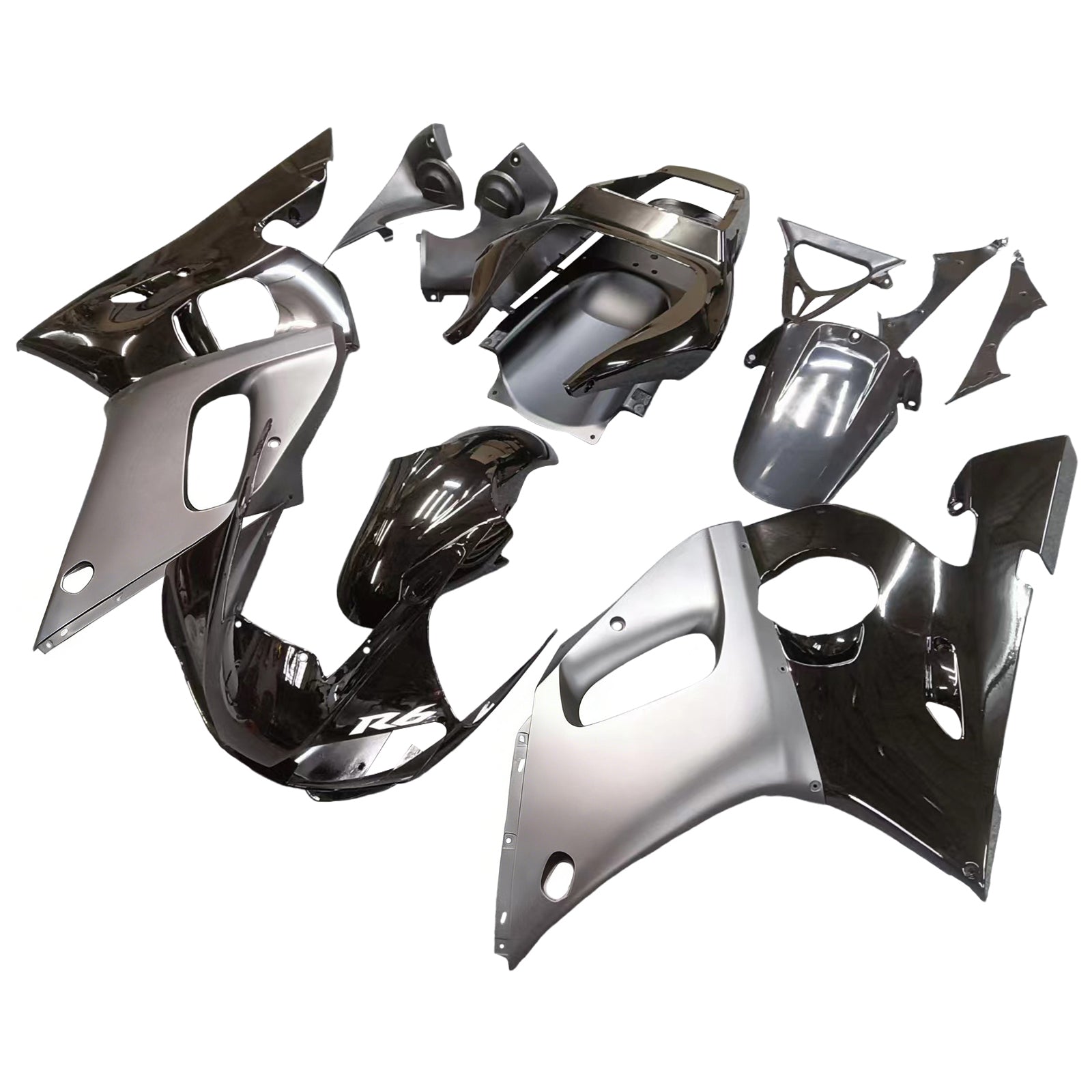 Zestaw owiewki Amotopart do Yamaha YZF R6 YZF-R6 1998-2002 2001 2000 1999 Generic