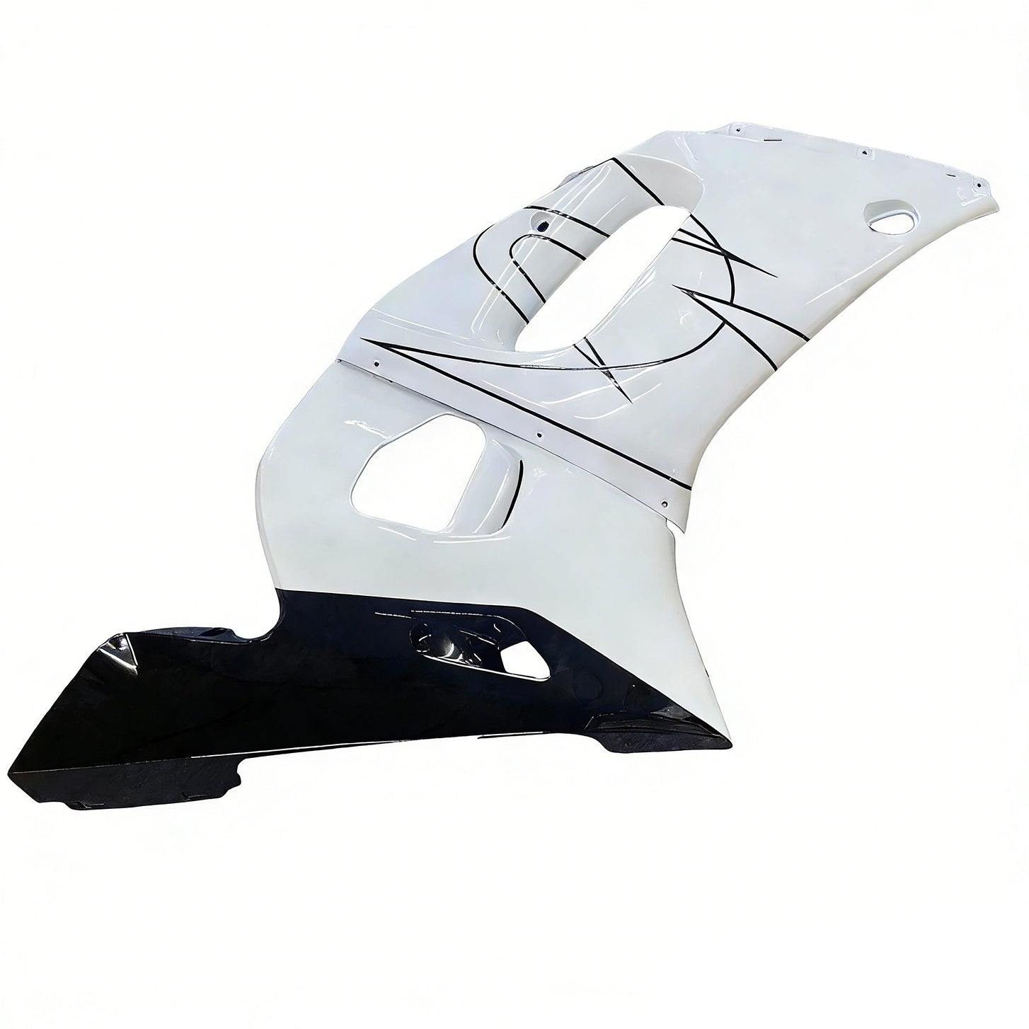 Kit de carénage par injection , carrosserie en plastique ABS Pour Yamaha YZF 600 R6 1998-2002