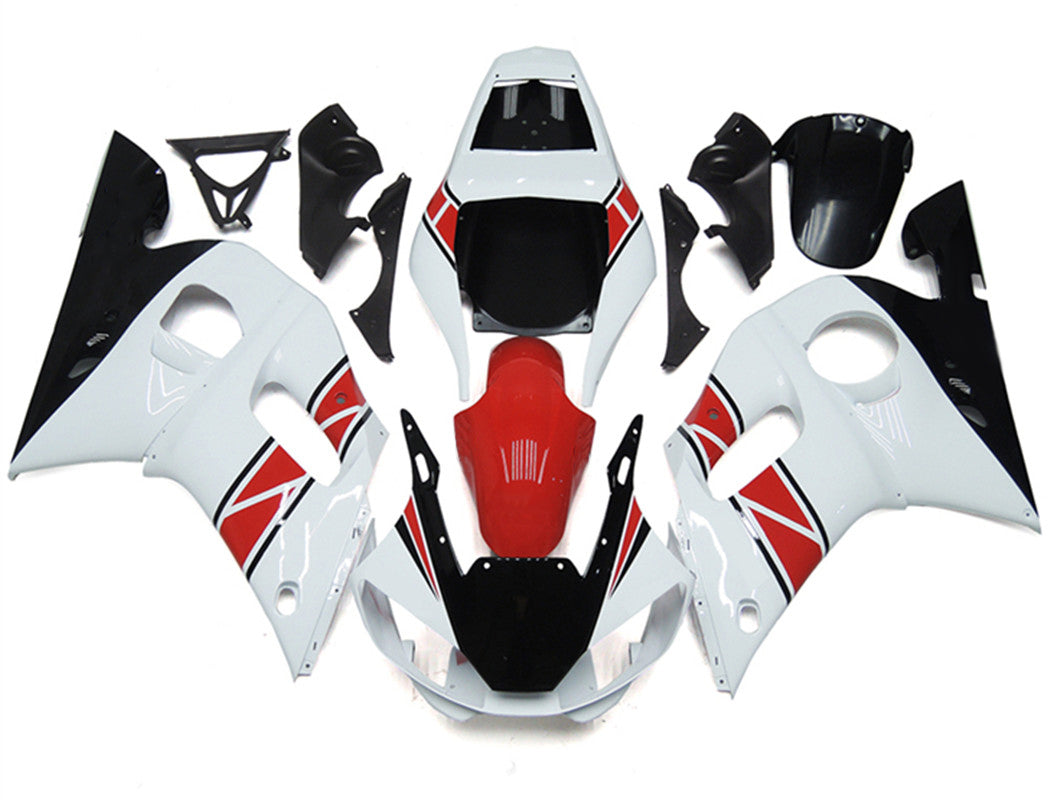 Kit de carenado de inyección, carrocería de plástico ABS para Yamaha YZF 600 R6 1998-2002