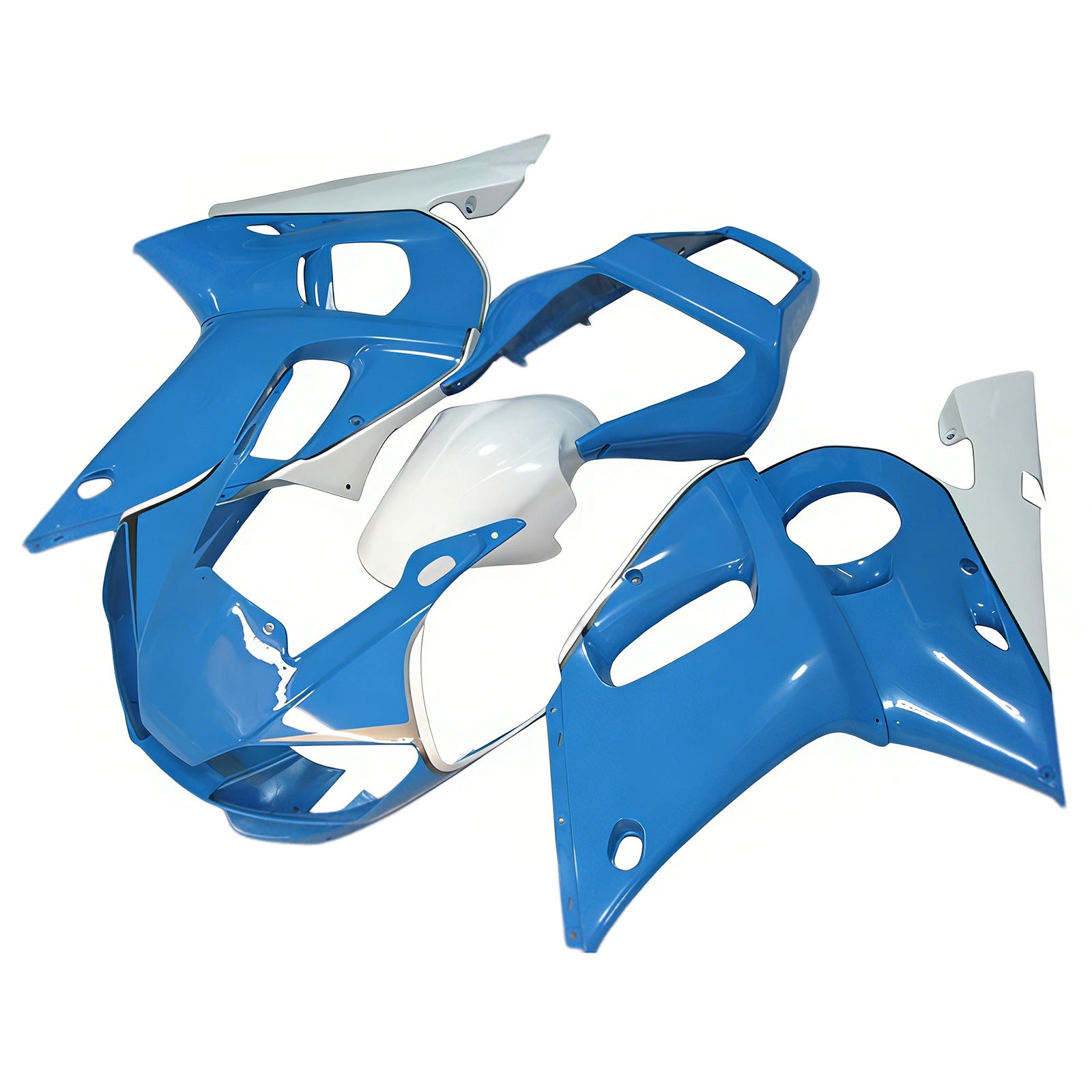 Amotopart Yamaha YZF 600 R6 1998-2002 ABS muovinen korin suojasarja