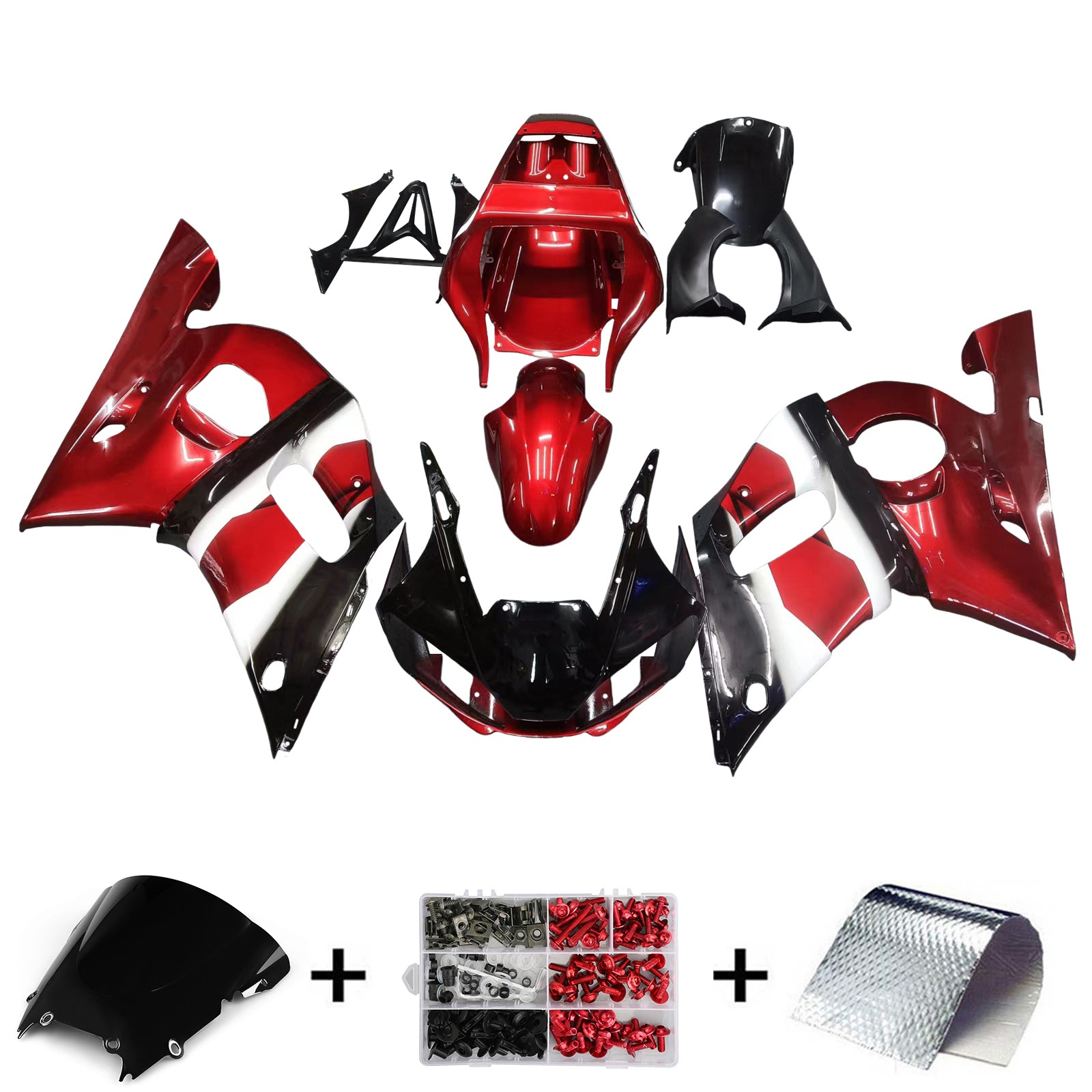 Amotopart suojasarja Yamaha YZF 600 R6 1998-2002 Generic