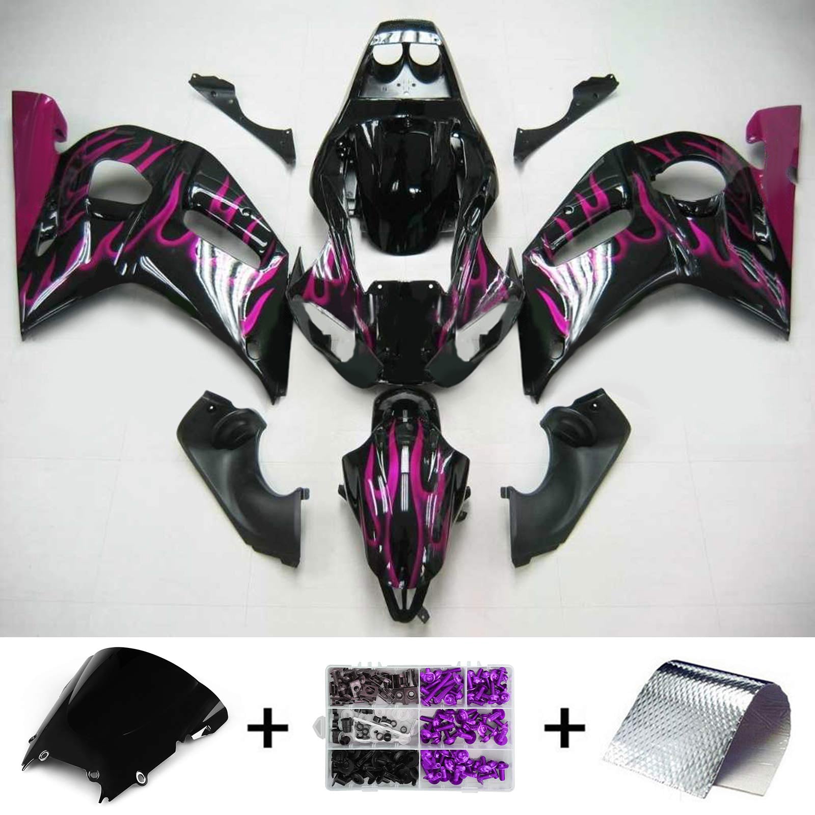 Amotopart suojasarja Yamaha YZF 600 R6 1998-2002 Generic