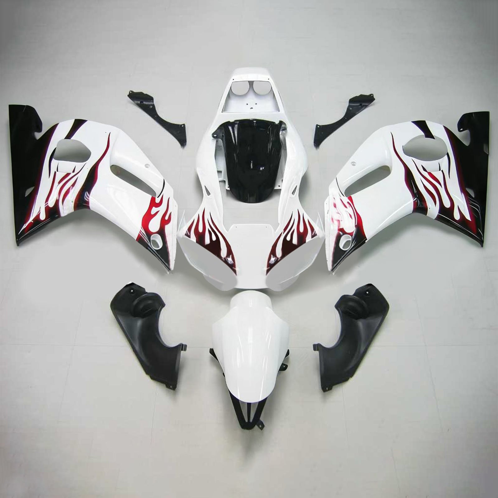 Kit de carénage Amotopart pour Yamaha YZF 600 R6 1998-2002 Générique
