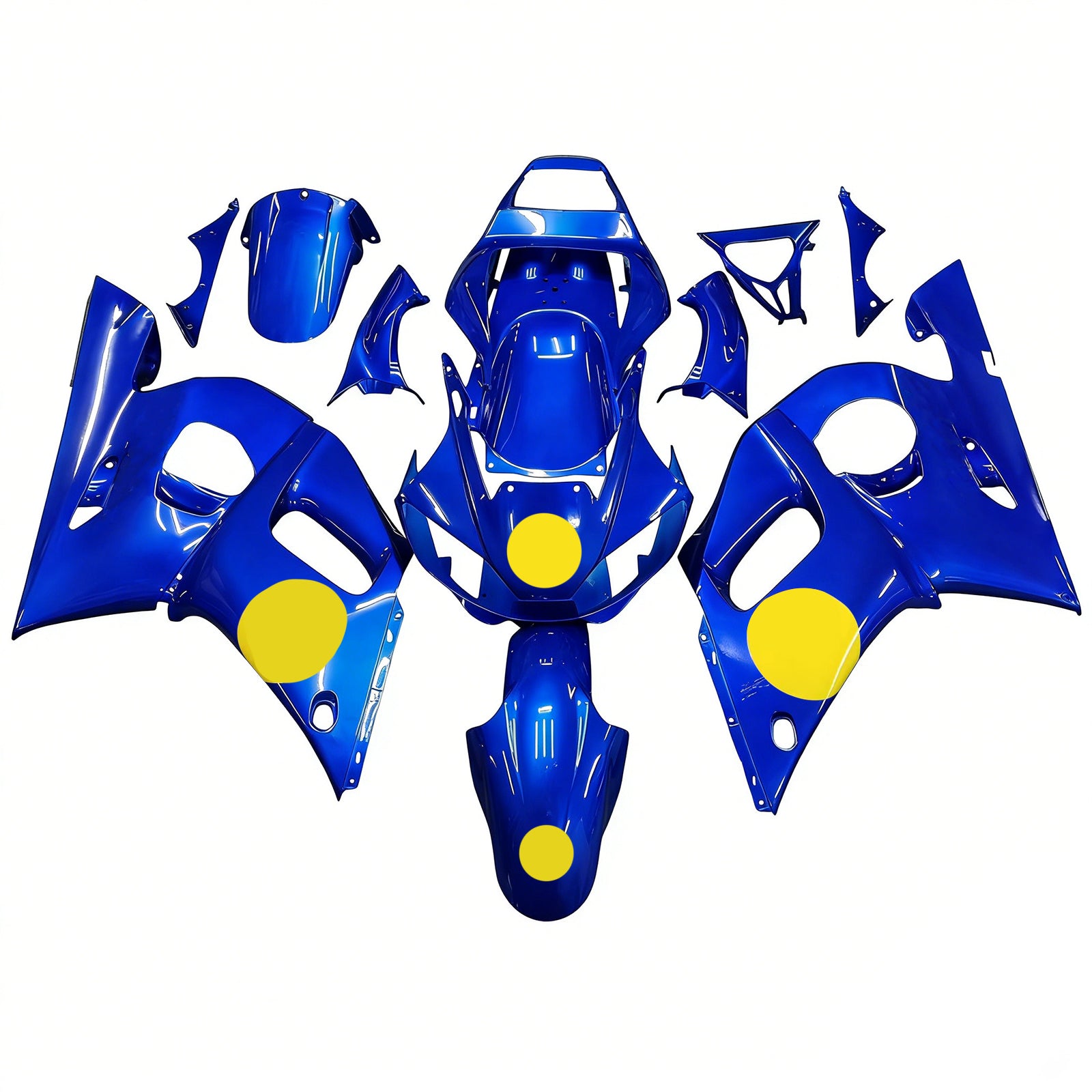 Kit de carénage Amotopart pour Yamaha YZF 600 R6 1998-2002 Générique
