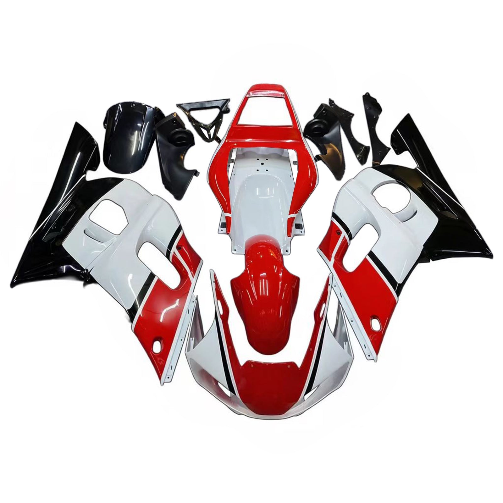 Kit de carénage Amotopart pour Yamaha YZF 600 R6 1998-2002 Générique