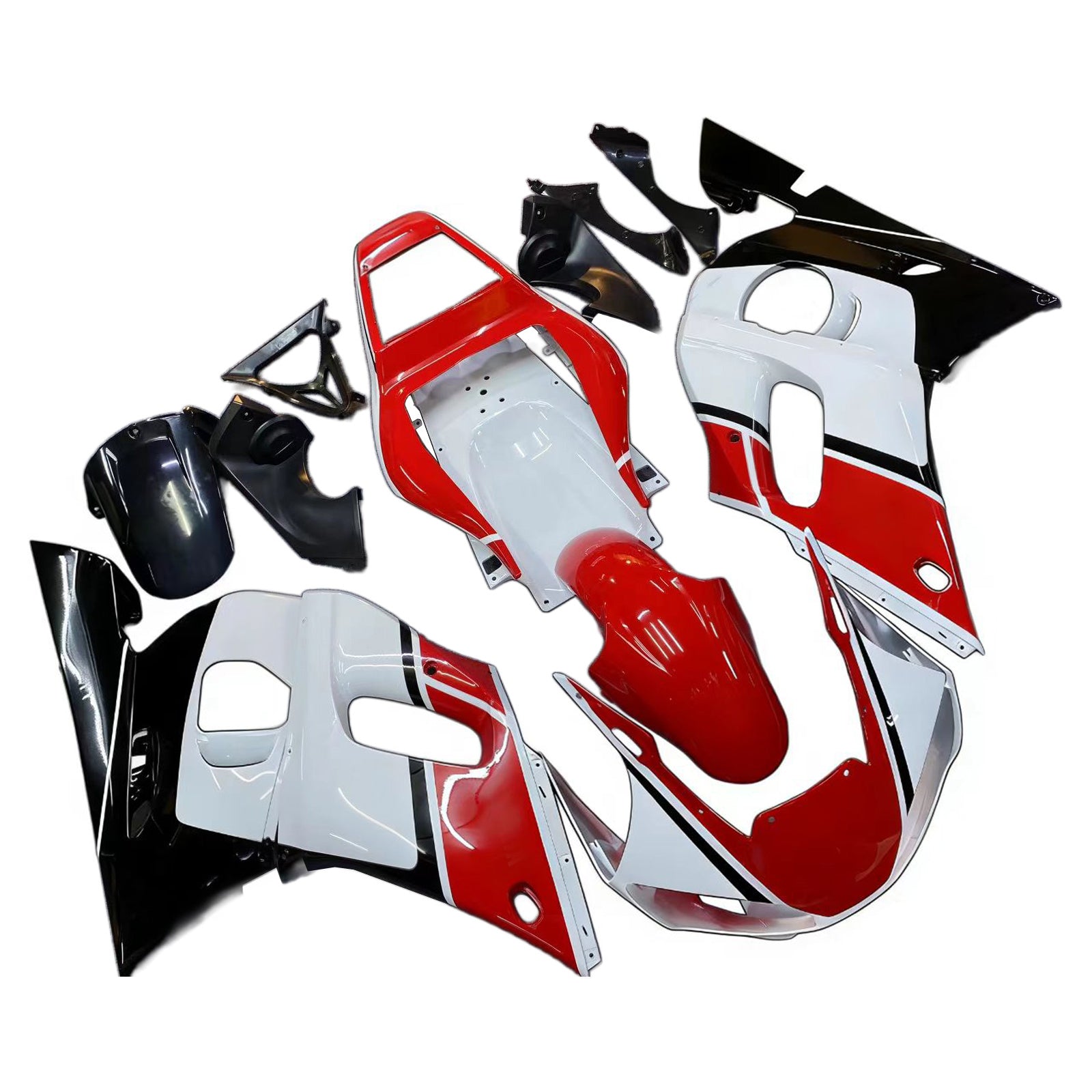Kit de carénage Amotopart pour Yamaha YZF 600 R6 1998-2002 Générique