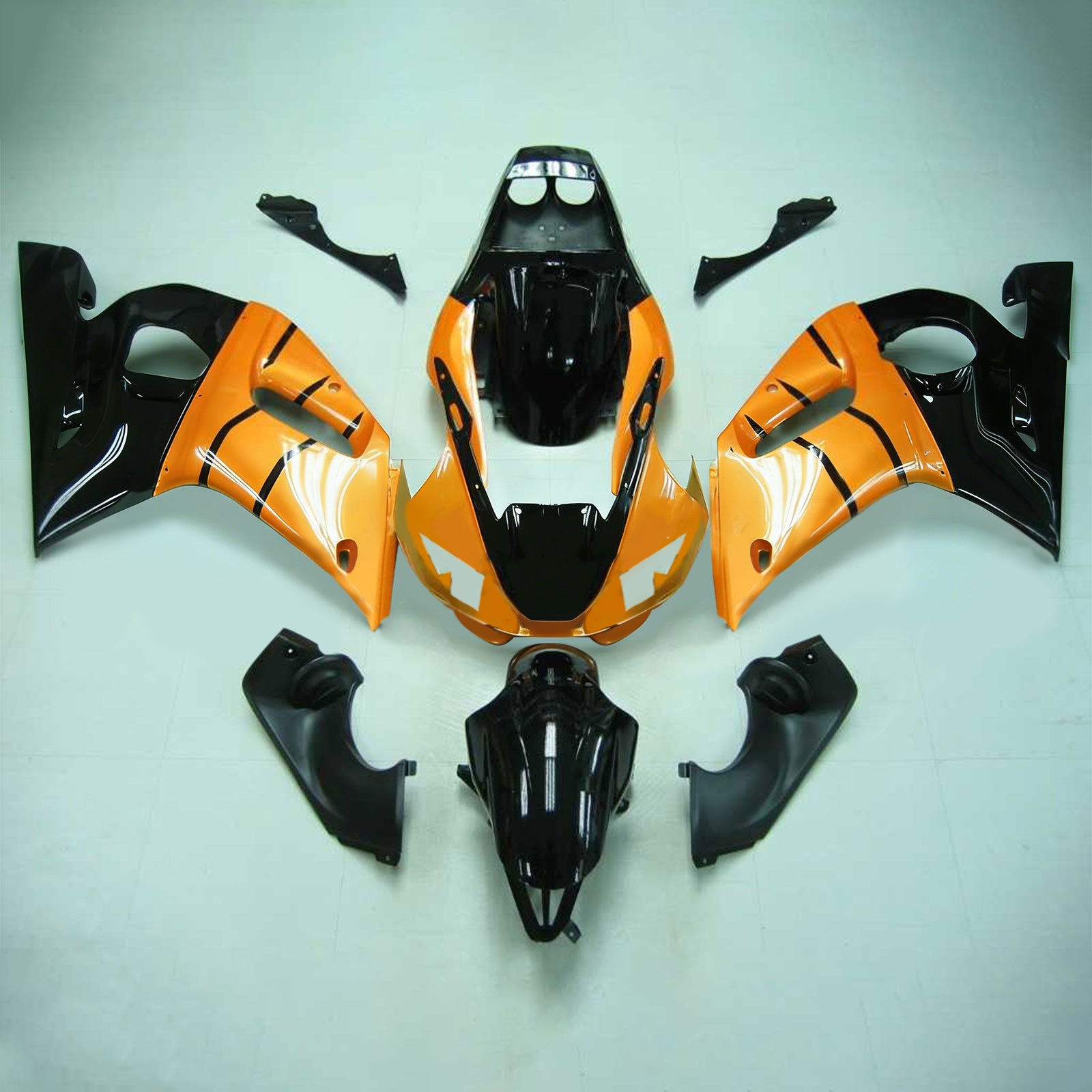 Kit de carénage Amotopart pour Yamaha YZF 600 R6 1998-2002 Générique