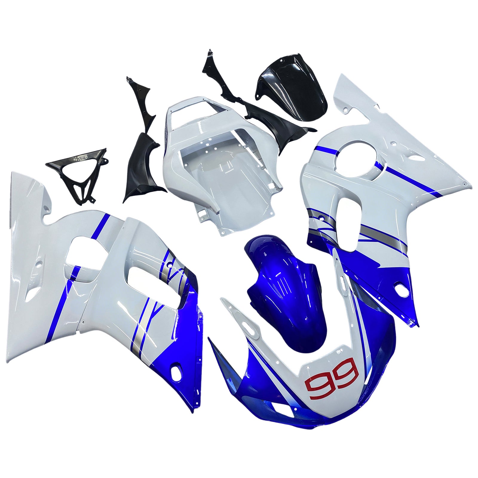 Amotopart Sealing Kit za Yamaha YZF 600 R6 1998-2002 Generic