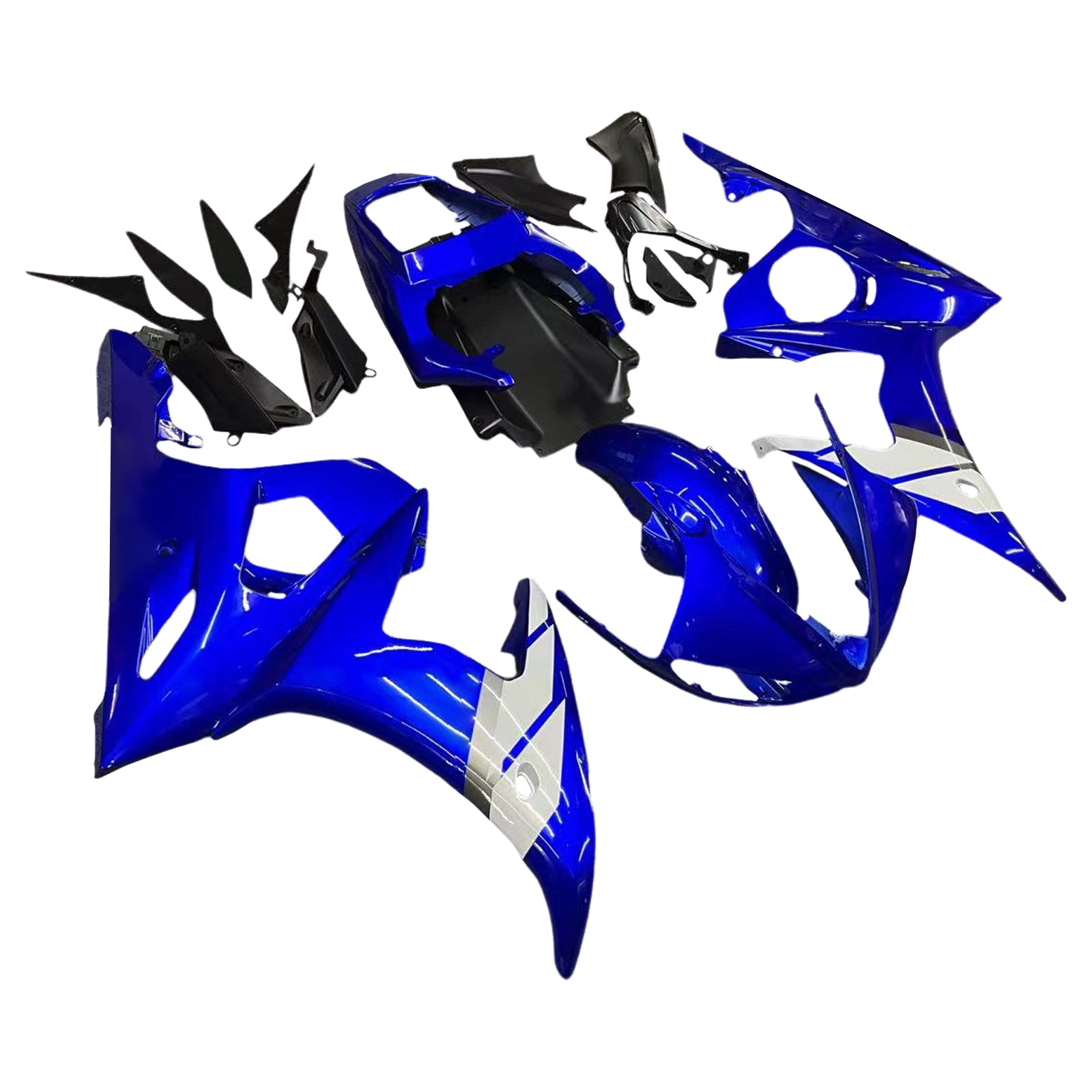 Zestaw owiewki ABS dla Yamaha YZF 600 R6 2003-2004 R6S 2006-2009