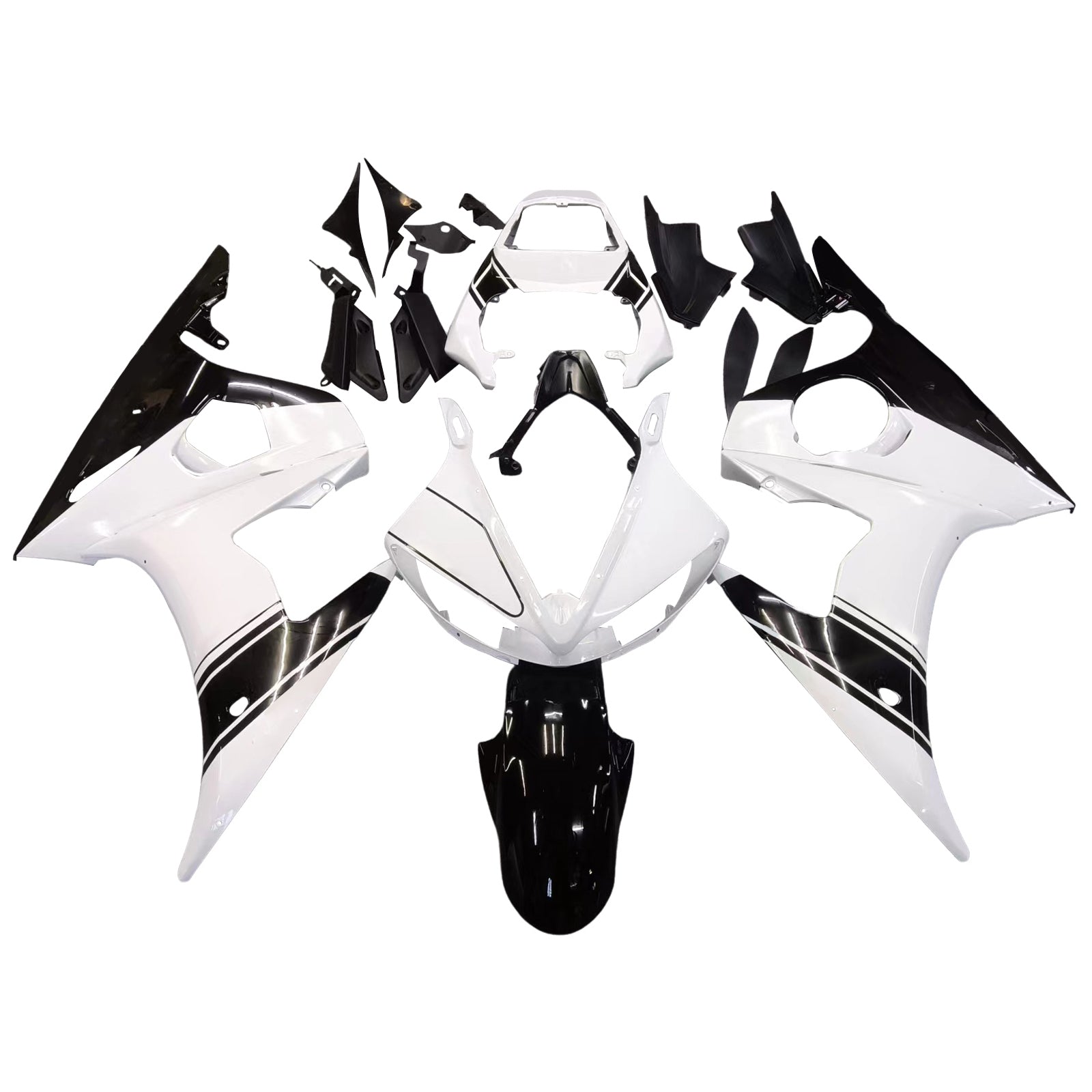 Kit carena iniezione carrozzeria per Yamaha YZF 600 R6 2003-2004 R6S 2006-2009