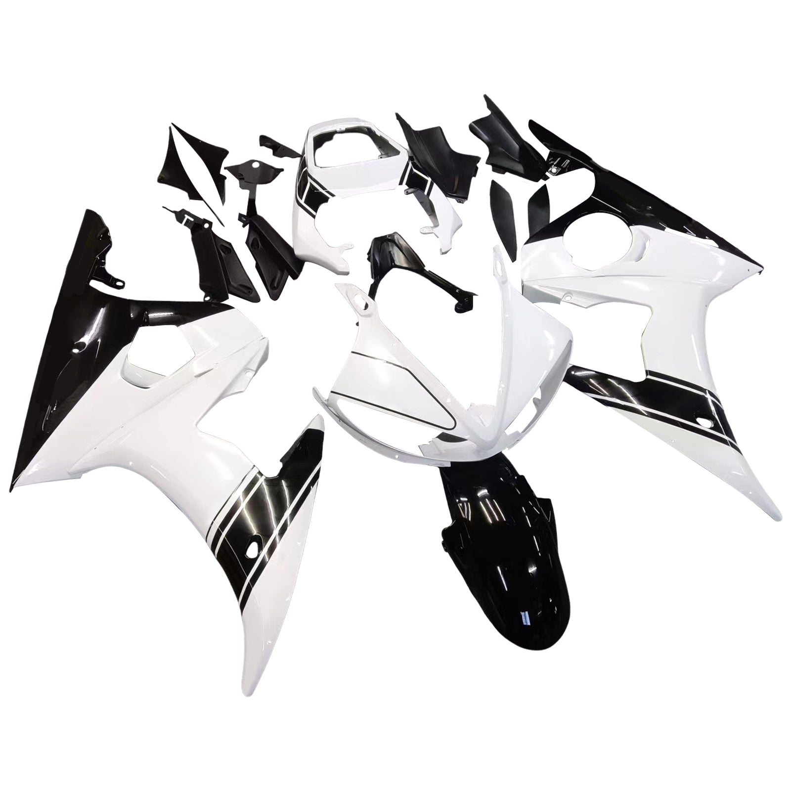 Kit carena iniezione carrozzeria per Yamaha YZF 600 R6 2003-2004 R6S 2006-2009