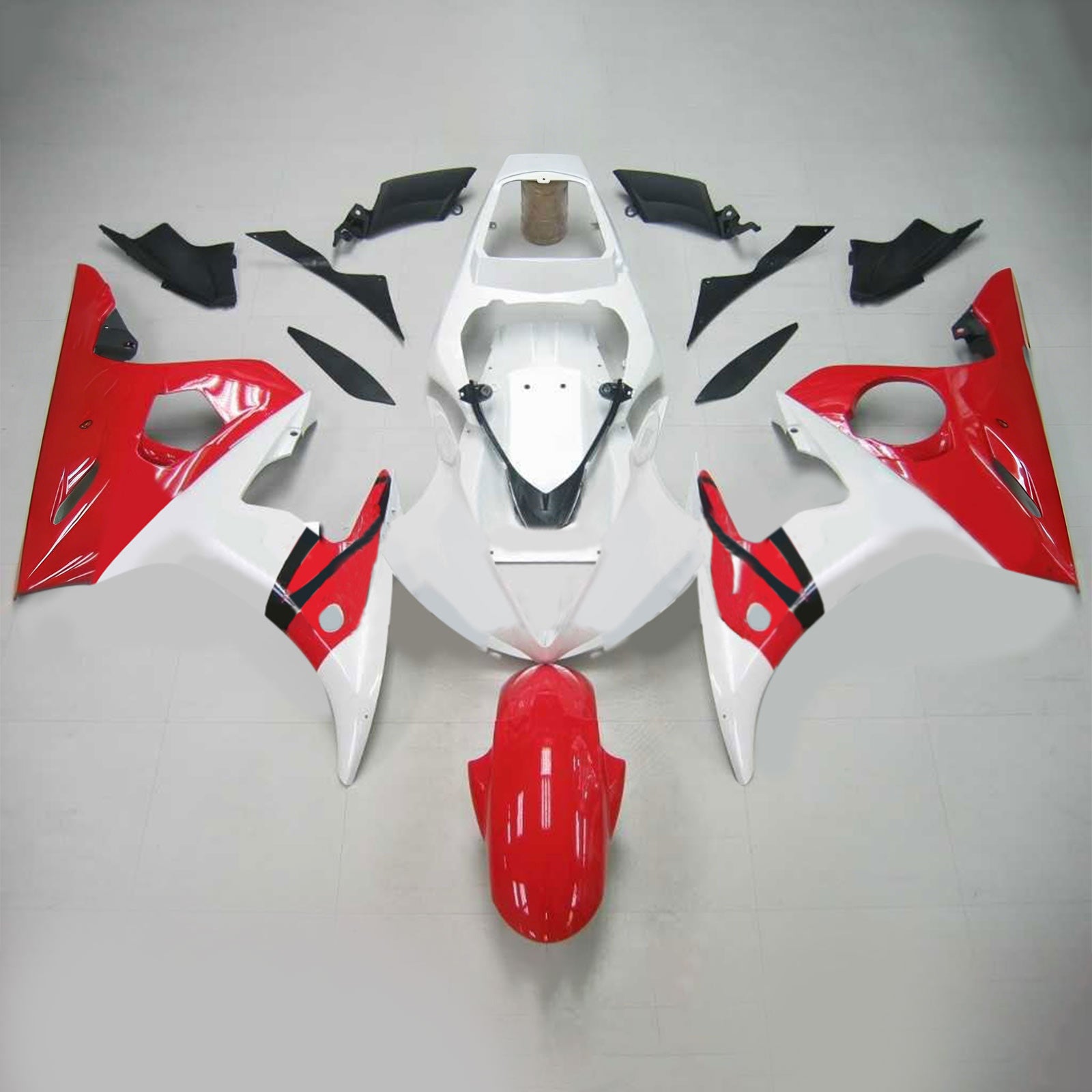 Kit de carénage Amotopart pour Yamaha YZF 600 R6 2003-2004 R6S 2006-2009