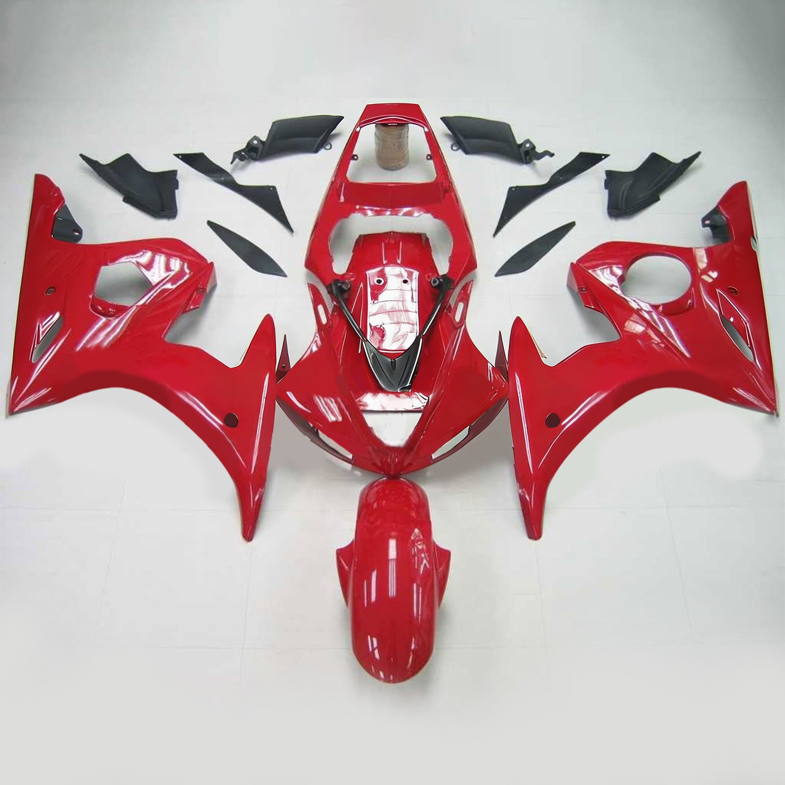 Kit de carénage Amotopart pour Yamaha YZF 600 R6 2003-2004 R6S 2006-2009