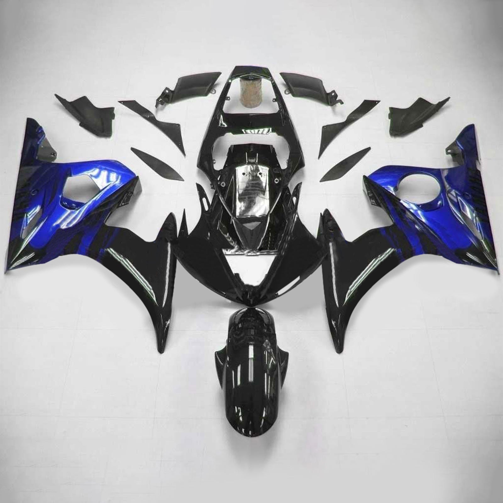 Kit de carénage Amotopart pour Yamaha YZF 600 R6 2003-2004 R6S 2006-2009