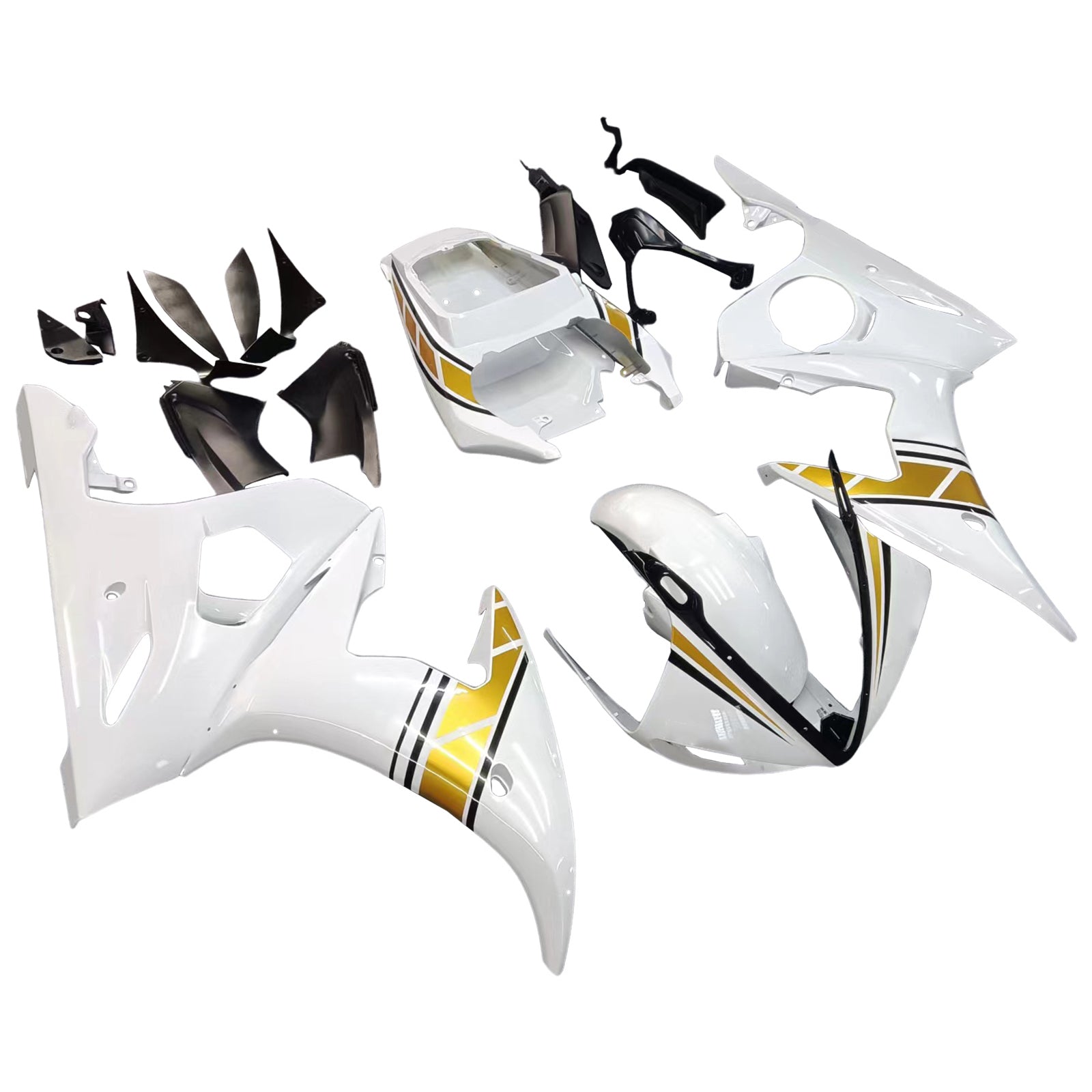Kit de carénage Amotopart pour Yamaha YZF 600 R6 2003-2004 générique