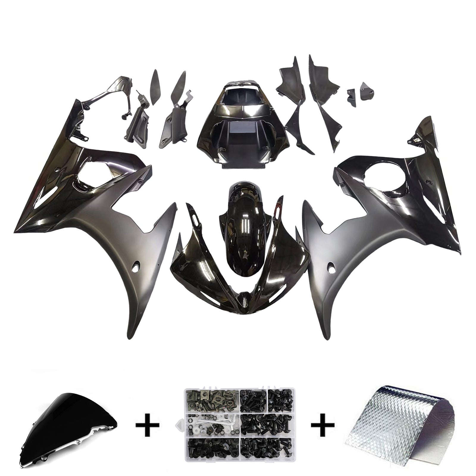 ABS Plastic Fairing Kit for Yamaha YZF 600 R6 2005