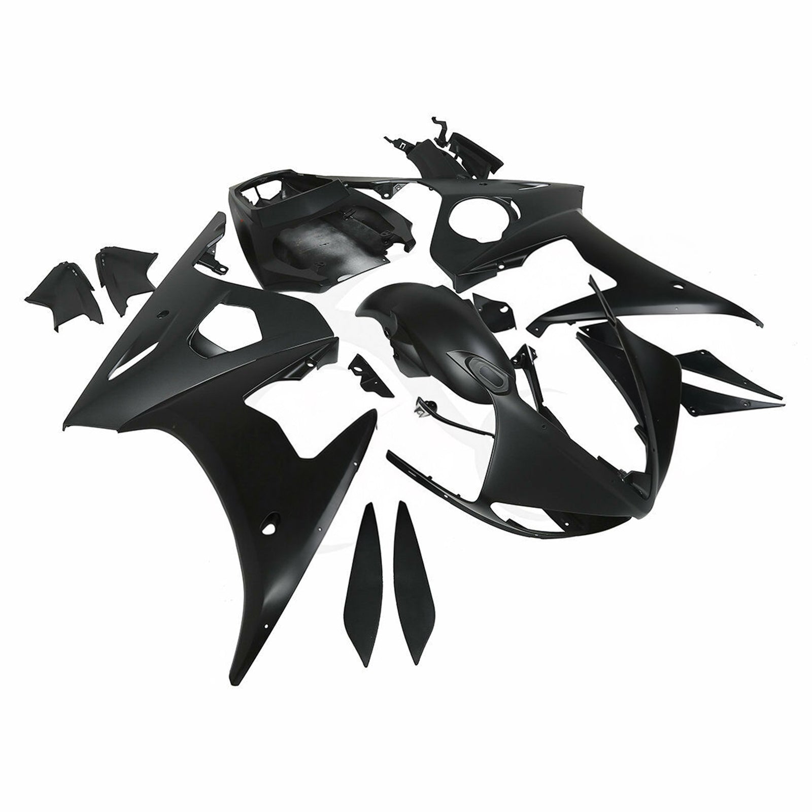 Kit de carénage Amotopart pour Yamaha YZF R6 2005 générique