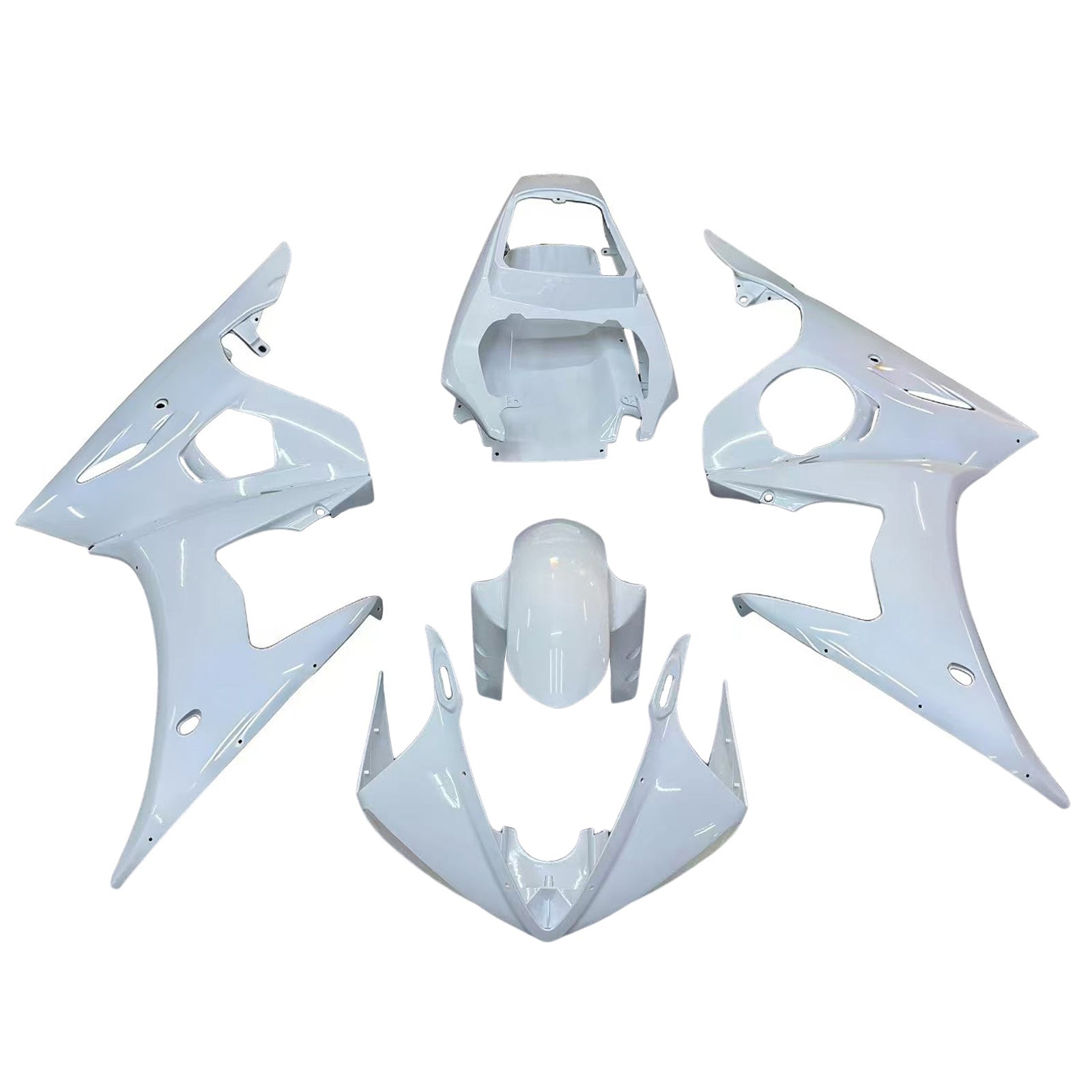 Kit de carénage Amotopart pour Yamaha YZF 600 R6 2005 générique