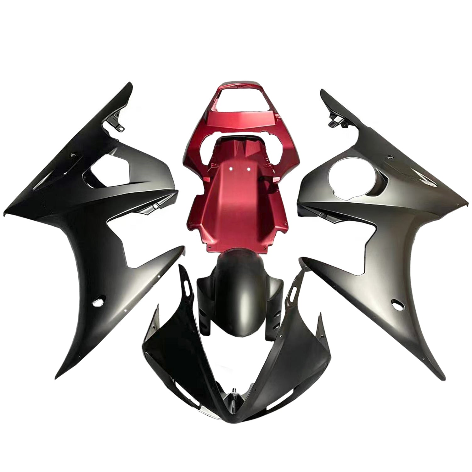 Kit de carénage Amotopart pour Yamaha YZF 600 R6 2005 générique