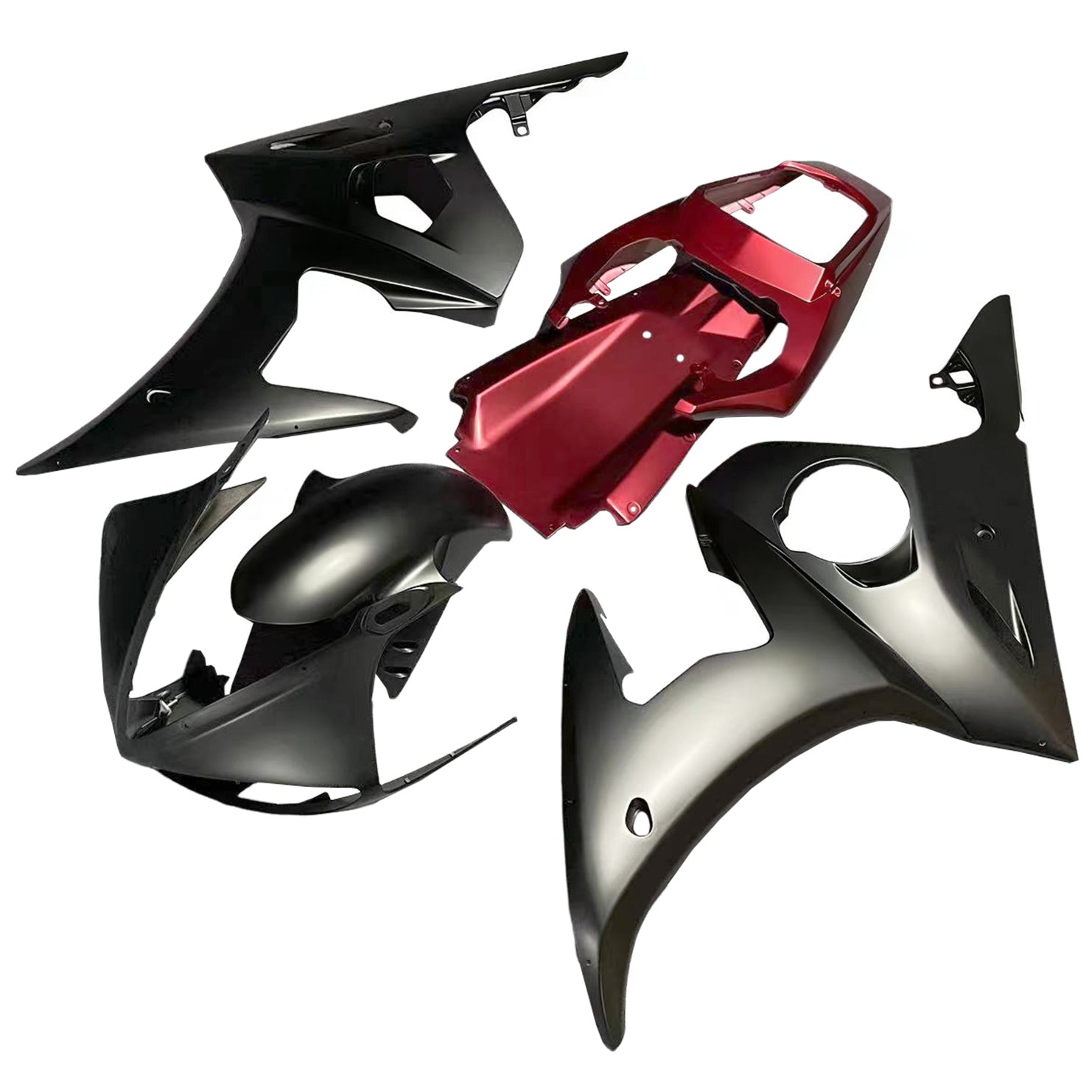 Kit de carénage Amotopart pour Yamaha YZF 600 R6 2005 générique